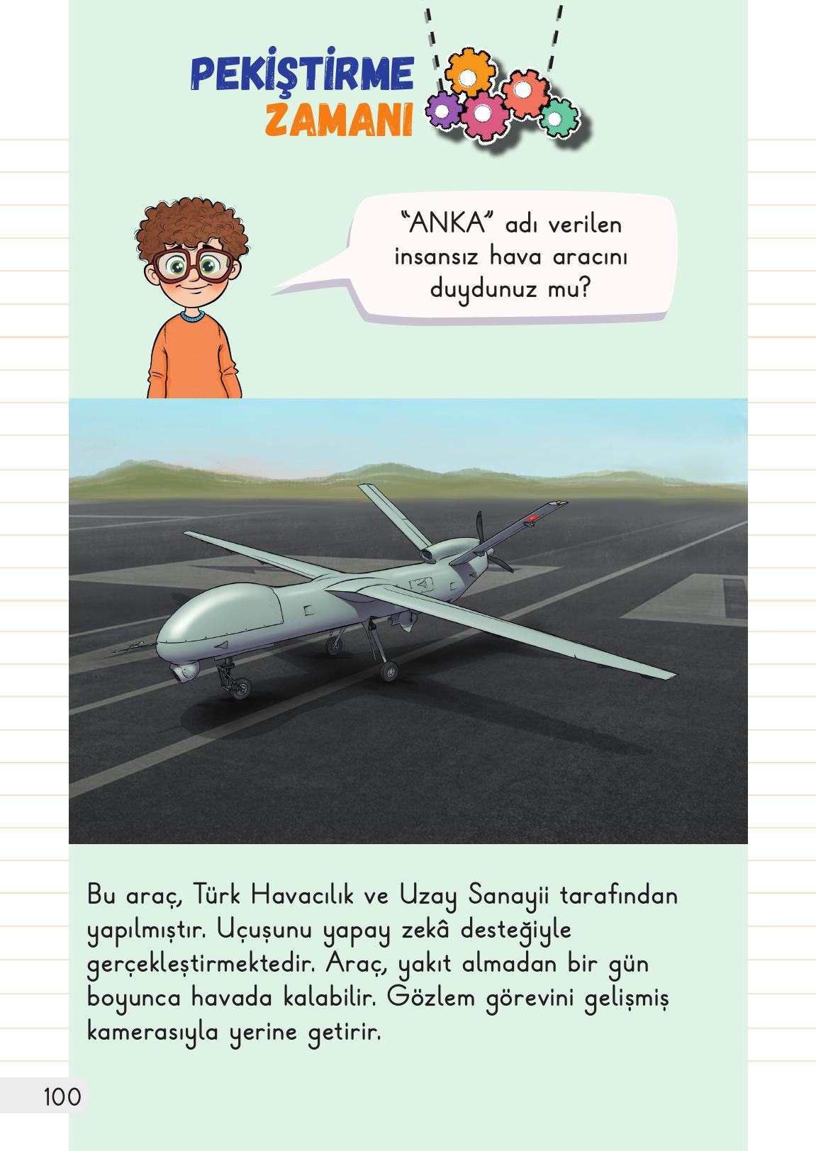 1. Sınıf Meb Yayınları Hayat Bilgisi 2. Kitap Ders Kitabı Sayfa 100 Cevapları