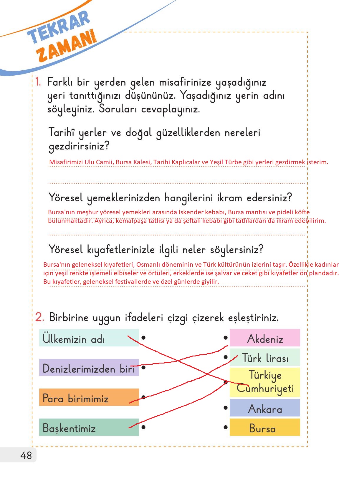 1. Sınıf Meb Yayınları Hayat Bilgisi 2. Kitap Ders Kitabı Sayfa 48 Cevapları 1. Sınıf Meb Yayınları Hayat Bilgisi 2. Kitap Ders Kitabı Sayfa 48 Cevapları