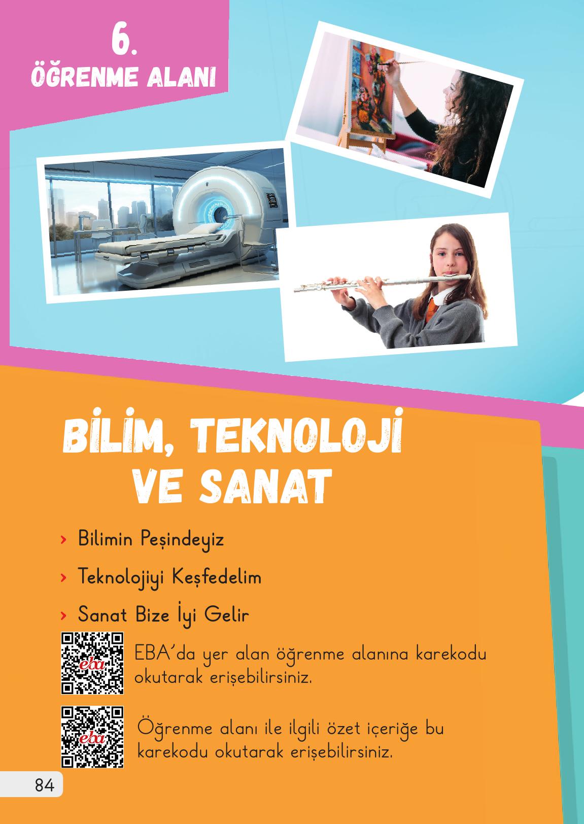 1. Sınıf Meb Yayınları Hayat Bilgisi 2. Kitap Ders Kitabı Sayfa 84 Cevapları