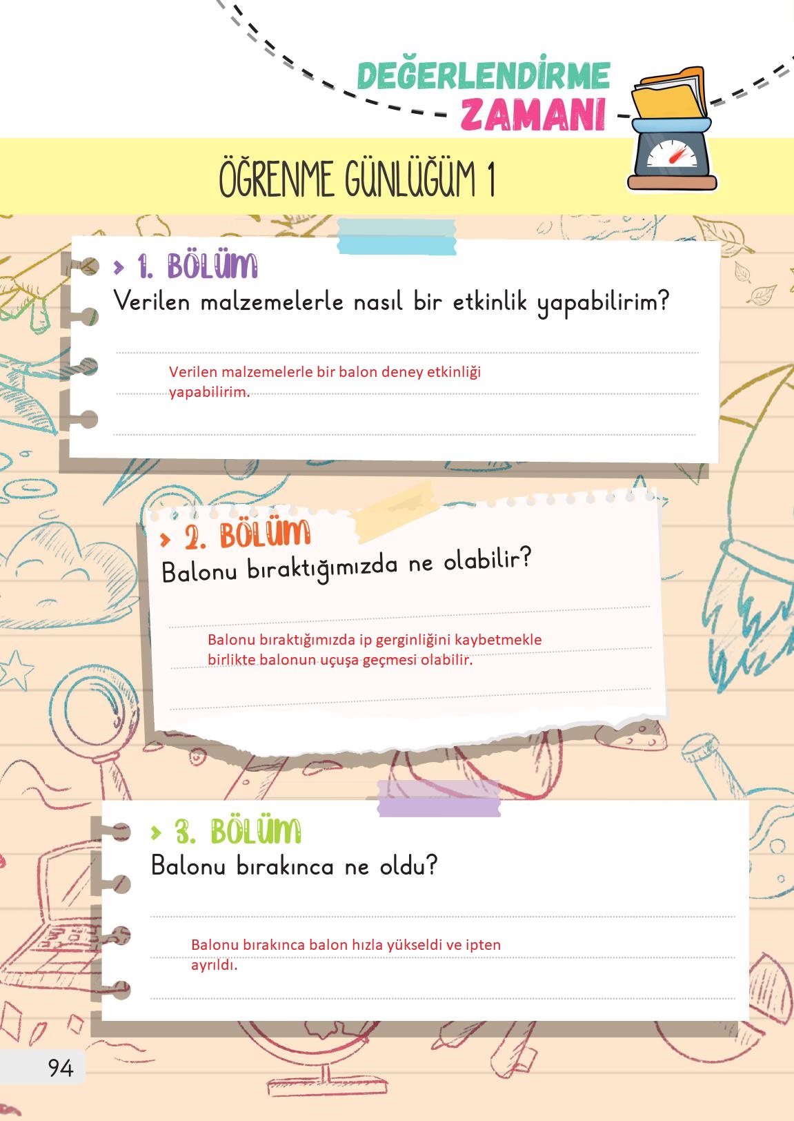 1. Sınıf Meb Yayınları Hayat Bilgisi 2. Kitap Ders Kitabı Sayfa 94 Cevapları 1. Sınıf Meb Yayınları Hayat Bilgisi 2. Kitap Ders Kitabı Sayfa 94 Cevapları