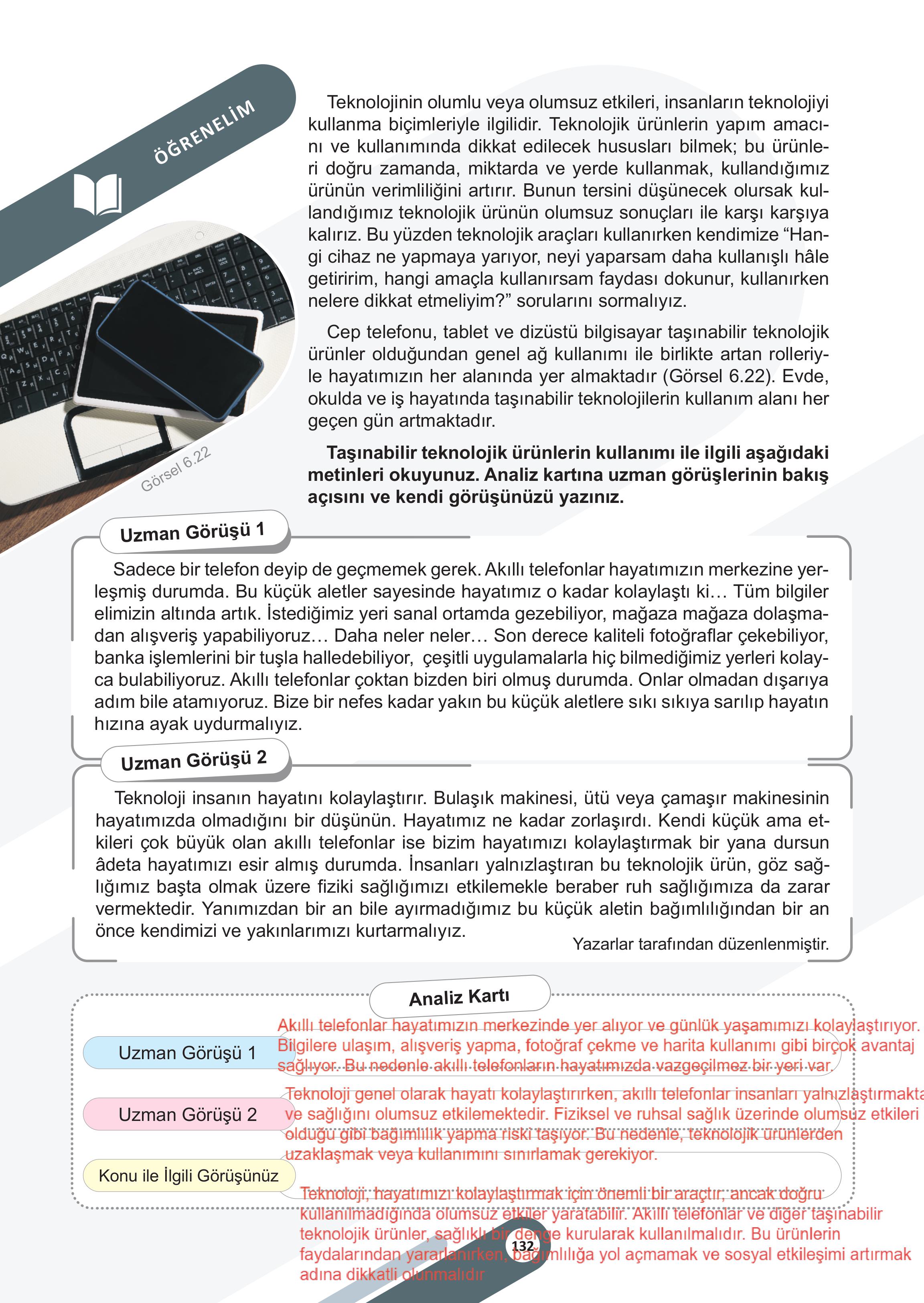 5. Sınıf Meb Yayınları Sosyal Bilgiler 2. Kitap Ders Kitabı Sayfa 132 Cevapları