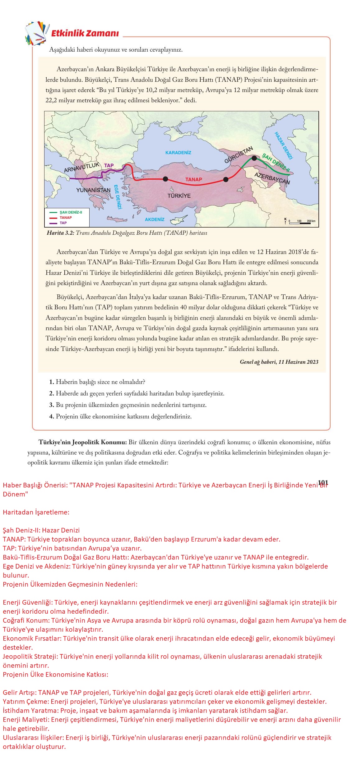6. Sınıf Evos Yayınları Sosyal Bilgiler Ders Kitabı Sayfa 101 Cevapları 6. Sınıf Evos Yayınları Sosyal Bilgiler Ders Kitabı Sayfa 101 Cevapları
