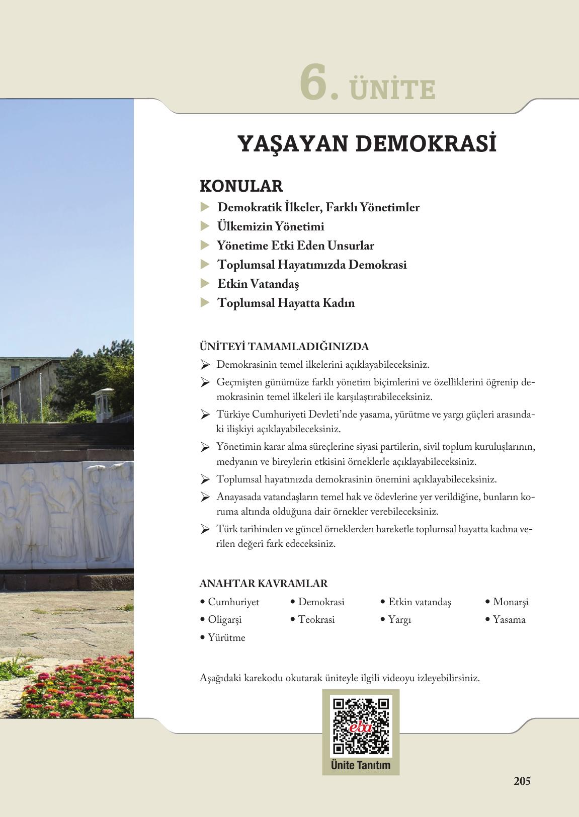6. Sınıf Evos Yayınları Sosyal Bilgiler Ders Kitabı Sayfa 205 Cevapları 6. Sınıf Evos Yayınları Sosyal Bilgiler Ders Kitabı Sayfa 205 Cevapları