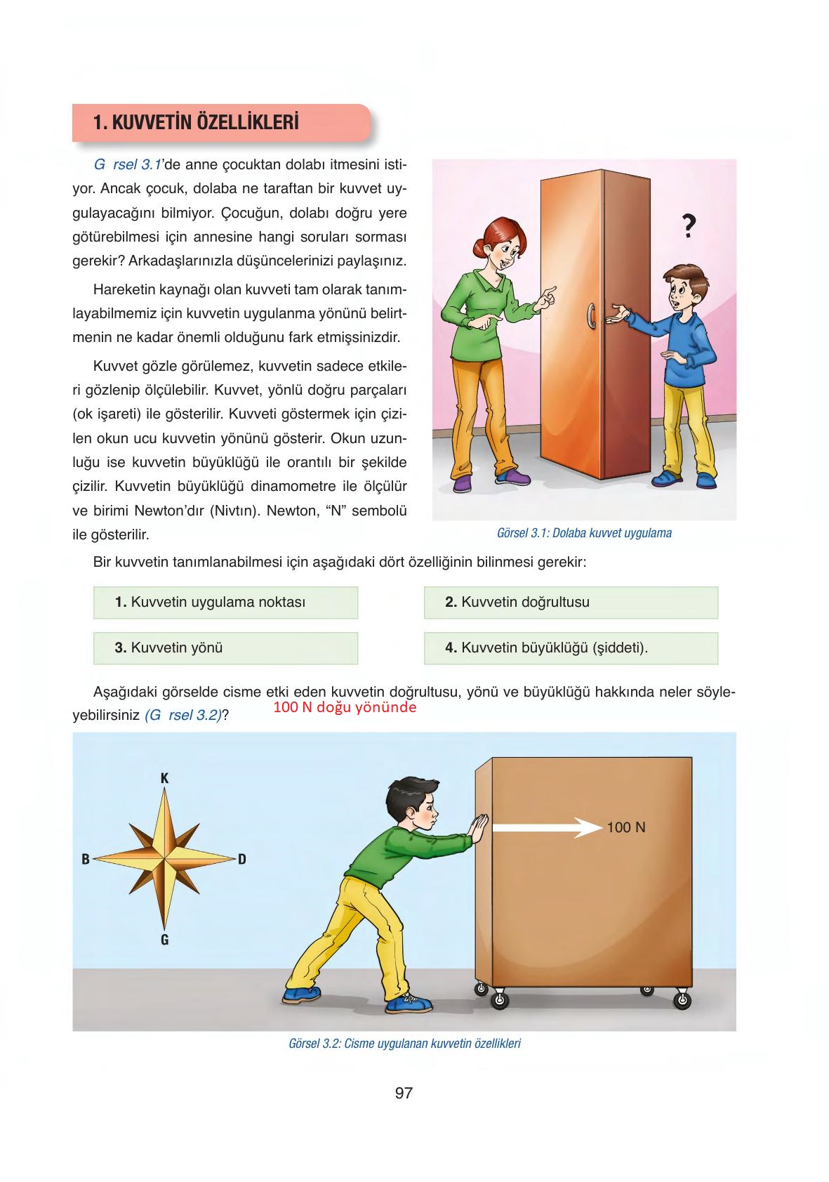 6. Sınıf Gün Yayıncılık Fen Bilimleri Ders Kitabı Sayfa 97 Cevapları 6. Sınıf Gün Yayıncılık Fen Bilimleri Ders Kitabı Sayfa 97 Cevapları