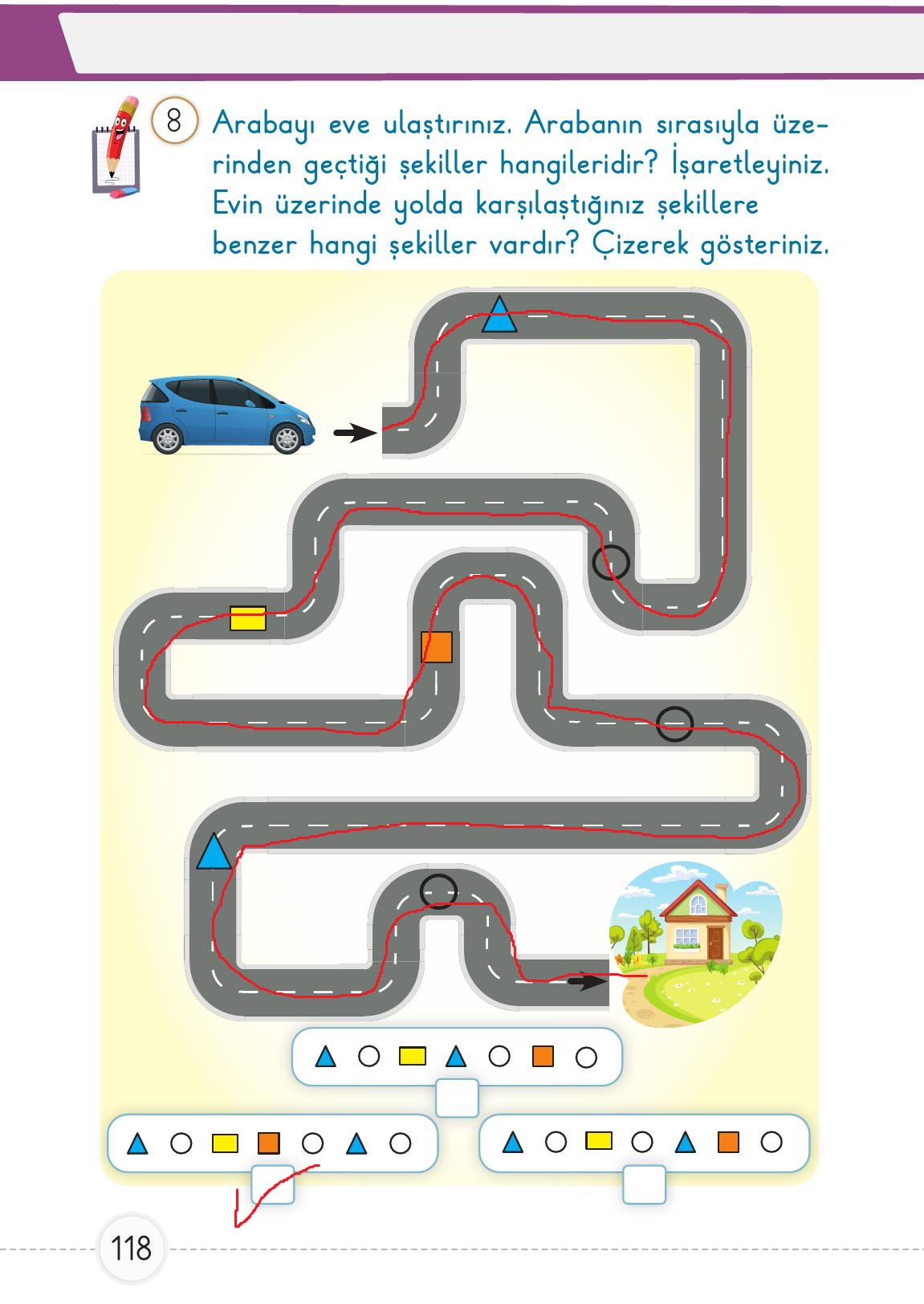 1. Sınıf Meb Yayınları 2. Kitap Matematik Ders Kitabı Sayfa 118 Cevapları