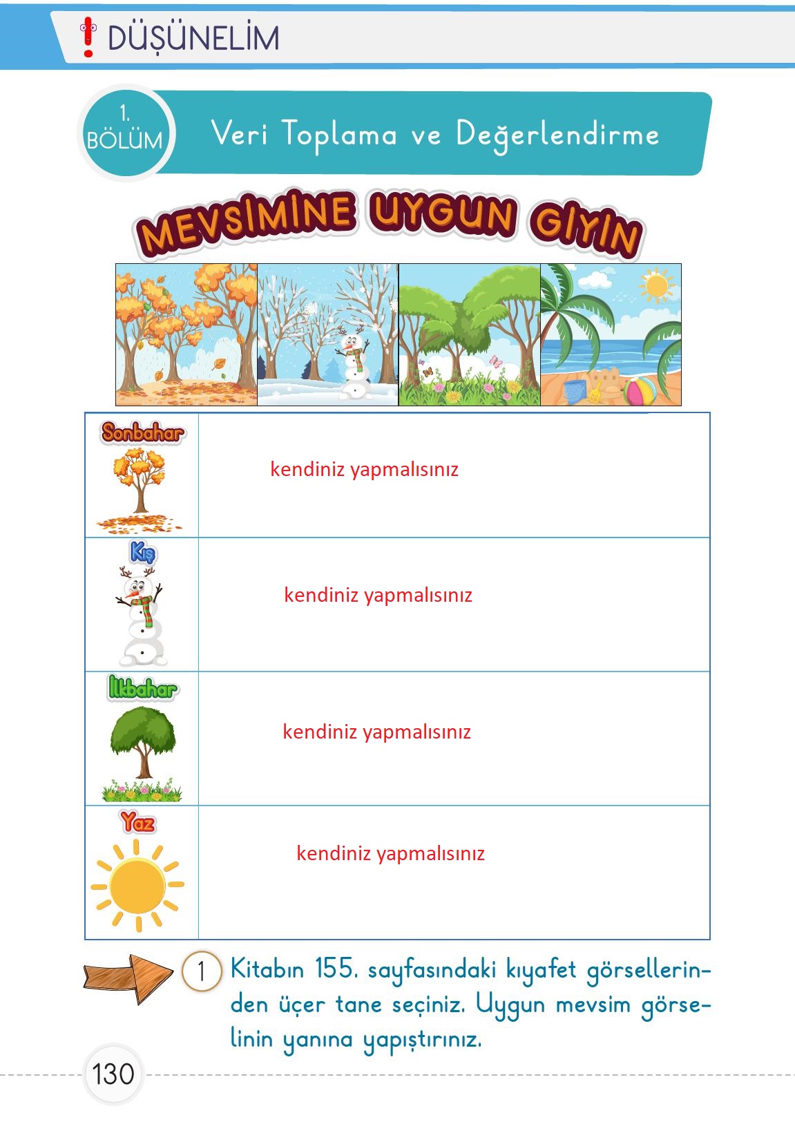 1. Sınıf Meb Yayınları 2. Kitap Matematik Ders Kitabı Sayfa 130 Cevapları 1. Sınıf Meb Yayınları 2. Kitap Matematik Ders Kitabı Sayfa 130 Cevapları