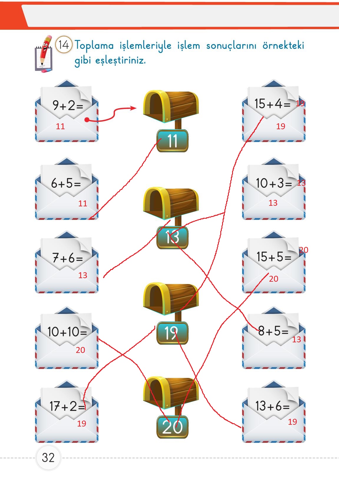 1. Sınıf Meb Yayınları 2. Kitap Matematik Ders Kitabı Sayfa 32 Cevapları 1. Sınıf Meb Yayınları 2. Kitap Matematik Ders Kitabı Sayfa 32 Cevapları