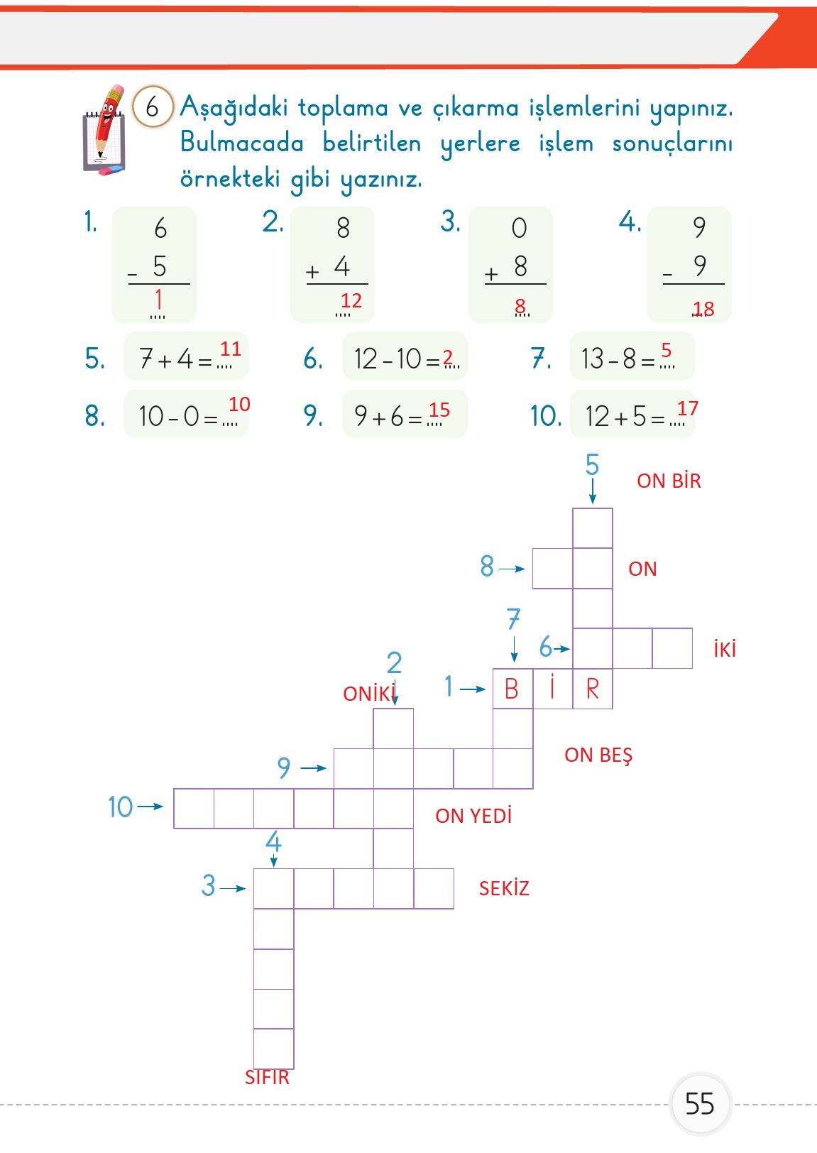 1. Sınıf Meb Yayınları 2. Kitap Matematik Ders Kitabı Sayfa 55 Cevapları 1. Sınıf Meb Yayınları 2. Kitap Matematik Ders Kitabı Sayfa 55 Cevapları