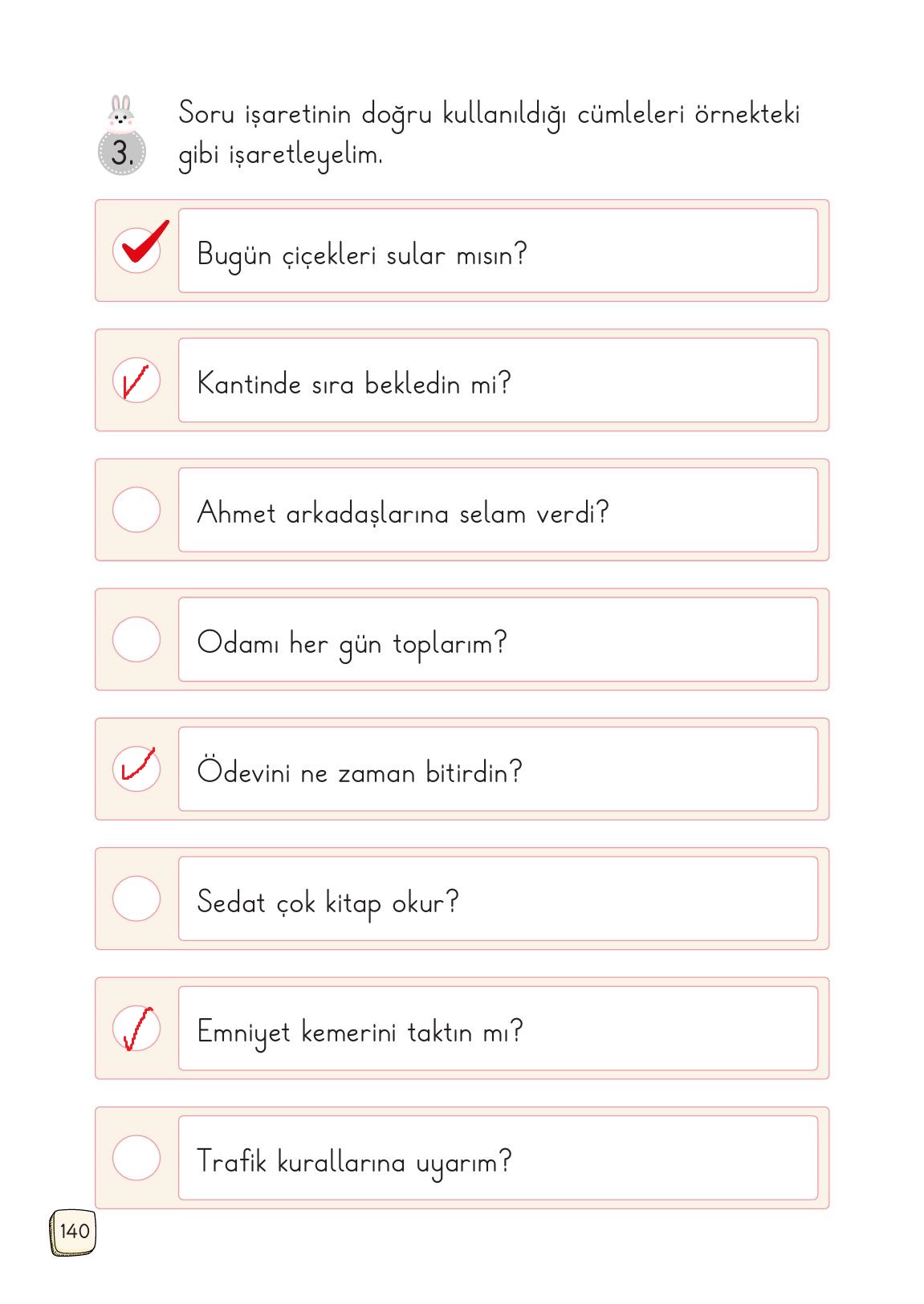 1. Sınıf Meb Yayınları 2. Kitap Türkçe Ders Kitabı Sayfa 140 Cevapları 1. Sınıf Meb Yayınları 2. Kitap Türkçe Ders Kitabı Sayfa 140 Cevapları