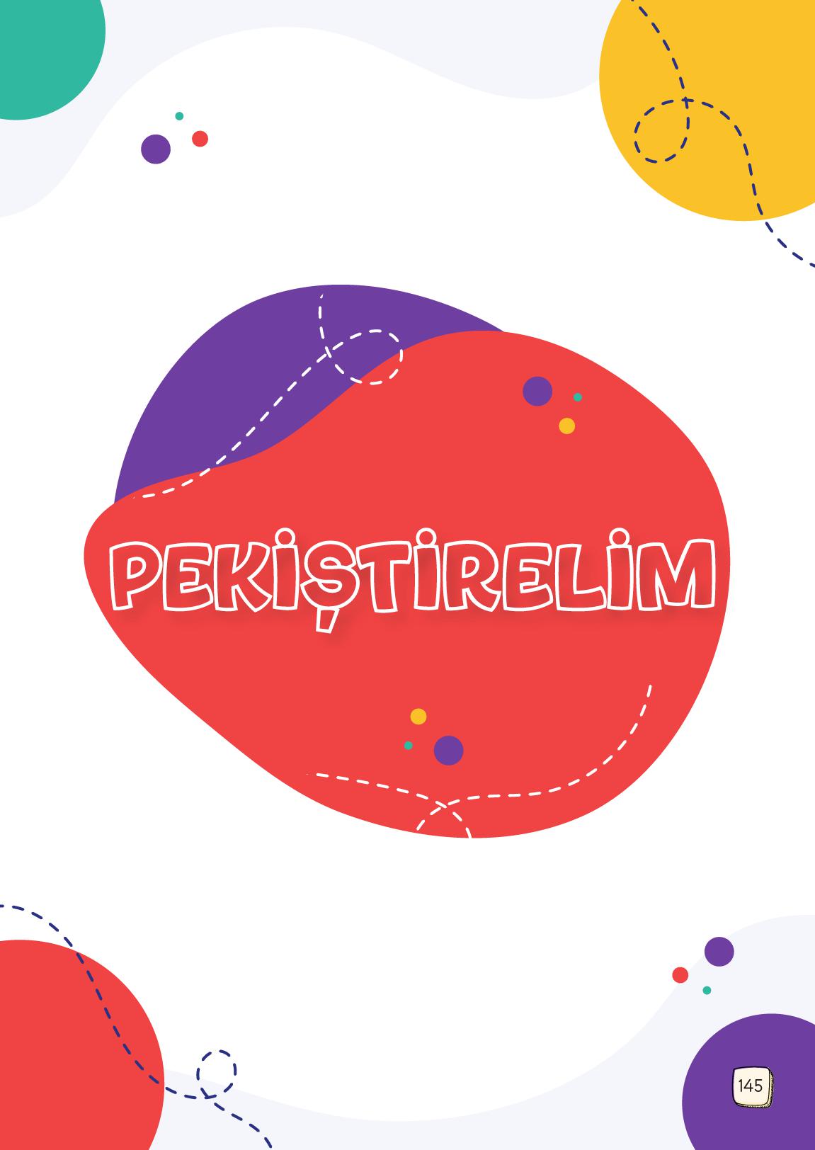 1. Sınıf Meb Yayınları 2. Kitap Türkçe Ders Kitabı Sayfa 145 Cevapları