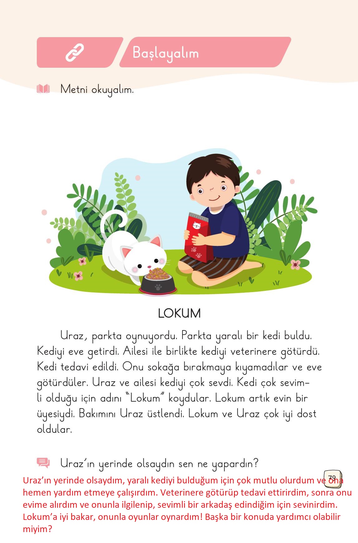 1. Sınıf Meb Yayınları 2. Kitap Türkçe Ders Kitabı Sayfa 79 Cevapları