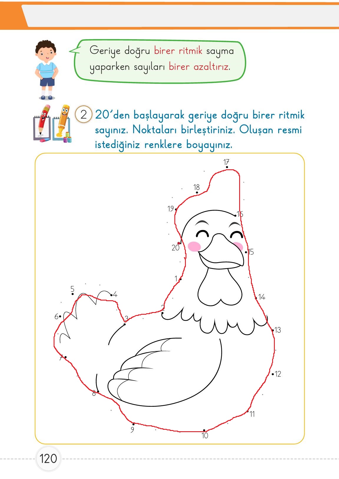 1. Sınıf Meb Yayınları Matematik Ders Kitabı Sayfa 120 Cevapları