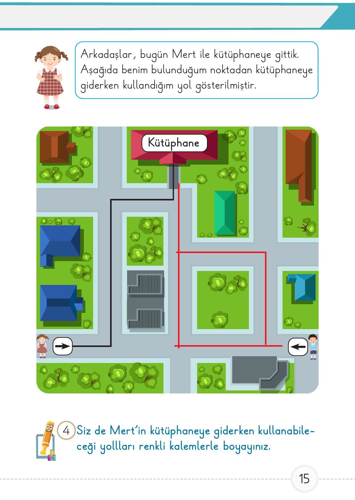 1. Sınıf Meb Yayınları Matematik Ders Kitabı Sayfa 15 Cevapları