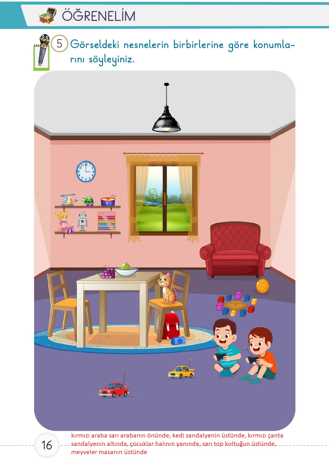 1. Sınıf Meb Yayınları Matematik Ders Kitabı Sayfa 16 Cevapları