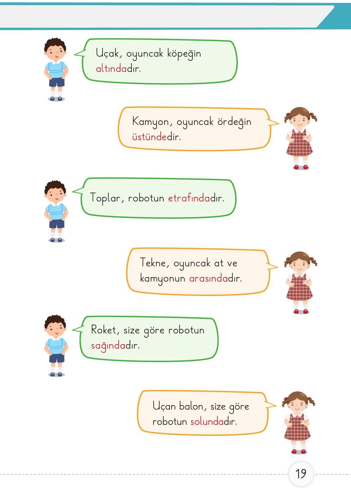 1. Sınıf Meb Yayınları Matematik Ders Kitabı Sayfa 19 Cevapları