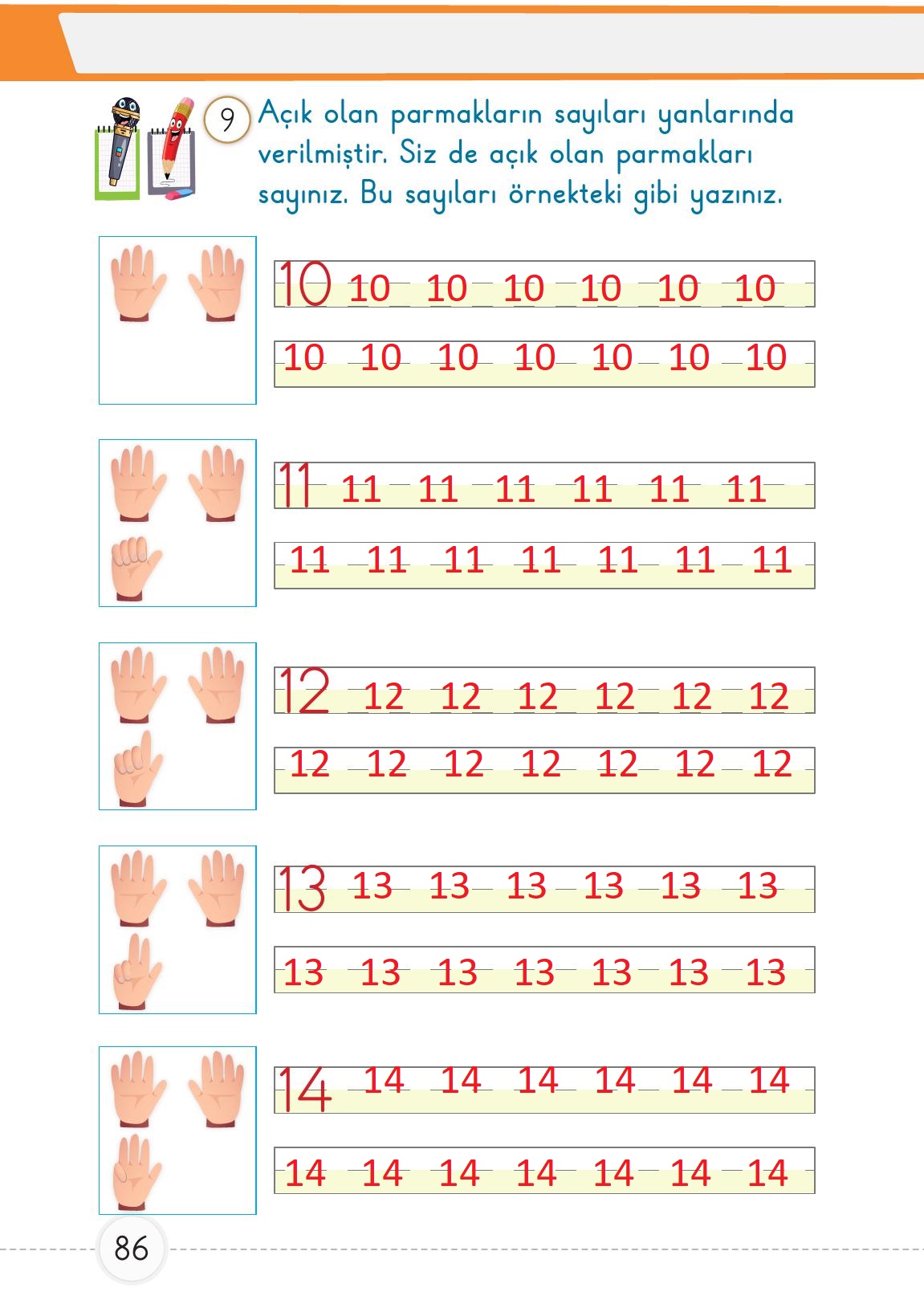 1. Sınıf Meb Yayınları Matematik Ders Kitabı Sayfa 86 Cevapları 1. Sınıf Meb Yayınları Matematik Ders Kitabı Sayfa 86 Cevapları