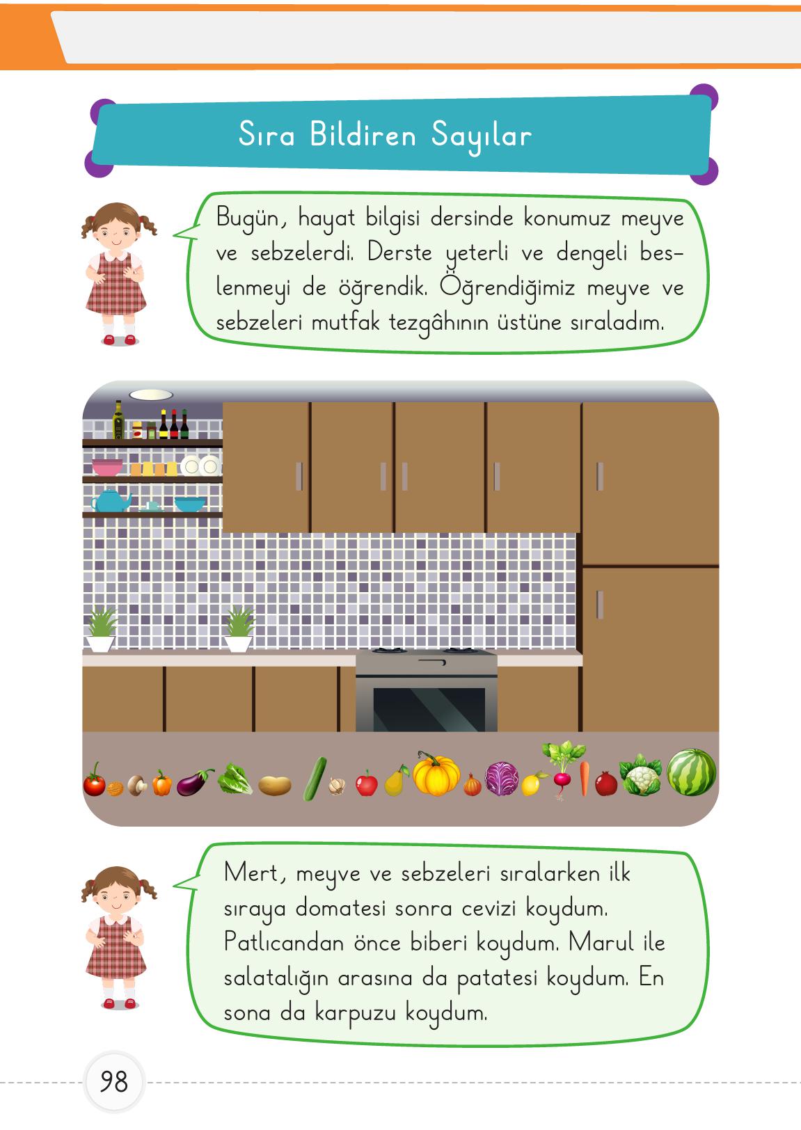1. Sınıf Meb Yayınları Matematik Ders Kitabı Sayfa 98 Cevapları 1. Sınıf Meb Yayınları Matematik Ders Kitabı Sayfa 98 Cevapları