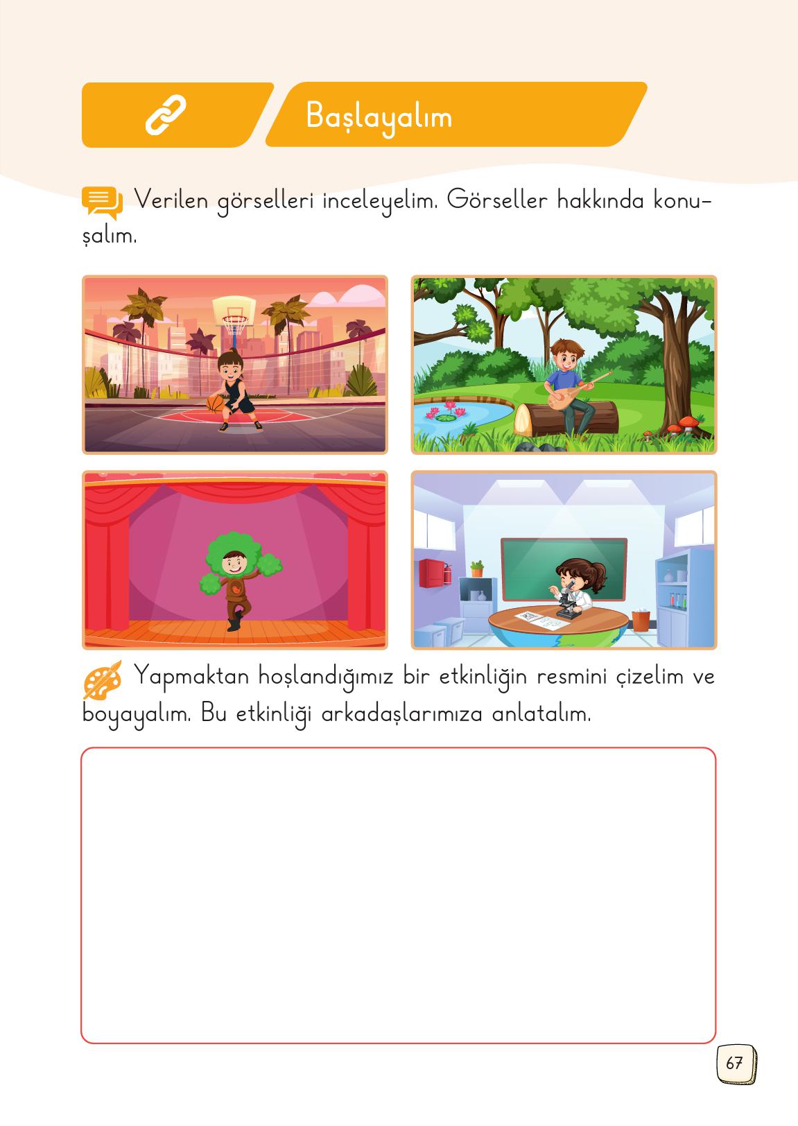 1. Sınıf Meb Yayınları Türkçe Ders Kitabı Sayfa 67 Cevapları 1. Sınıf Meb Yayınları Türkçe Ders Kitabı Sayfa 67 Cevapları