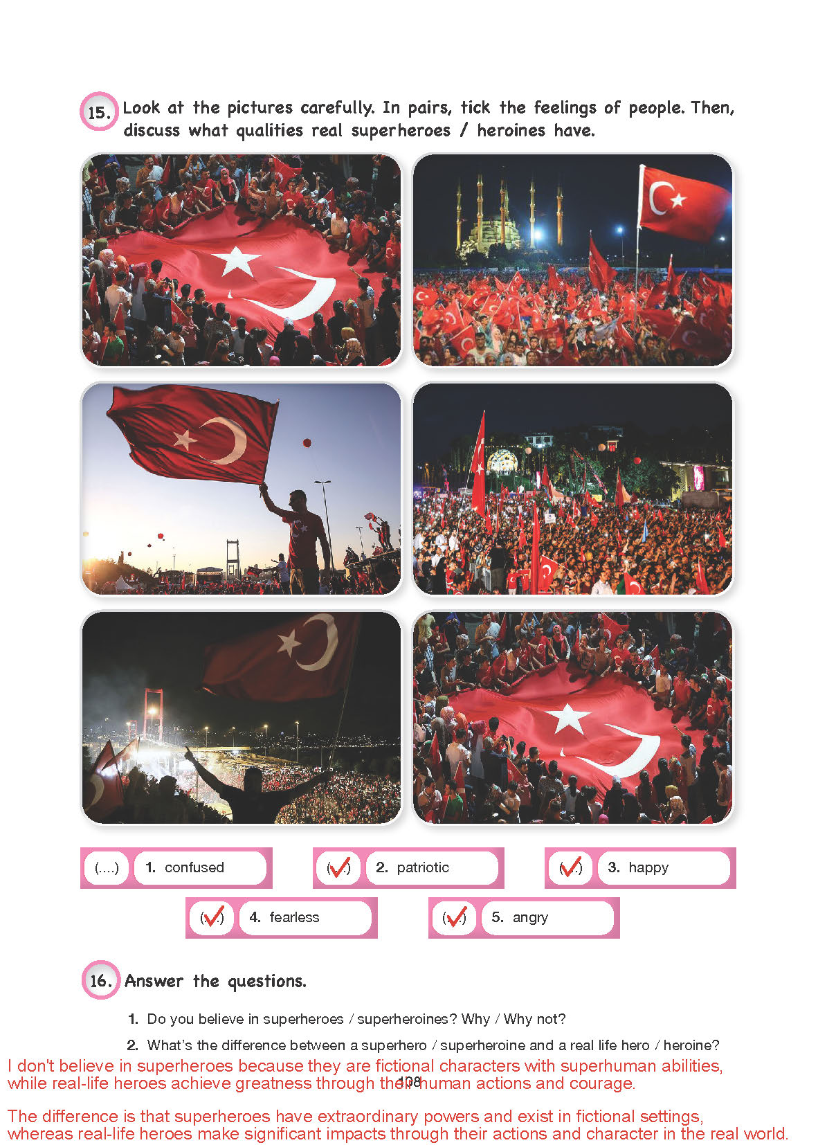 10. Sınıf Cem Yayınları İngilizce Ders Kitabı Sayfa 108 Cevapları