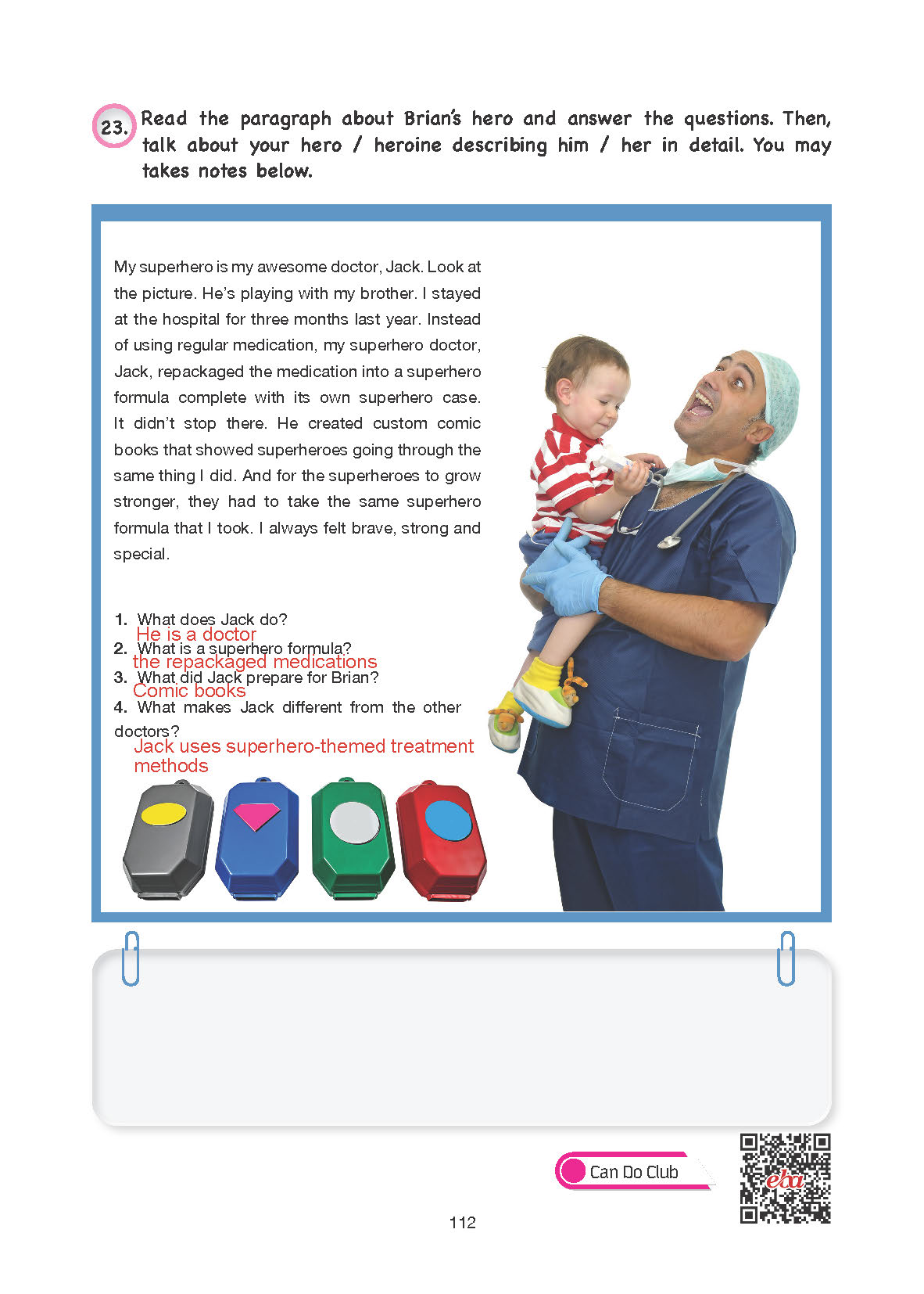 10. Sınıf Cem Yayınları İngilizce Ders Kitabı Sayfa 112 Cevapları