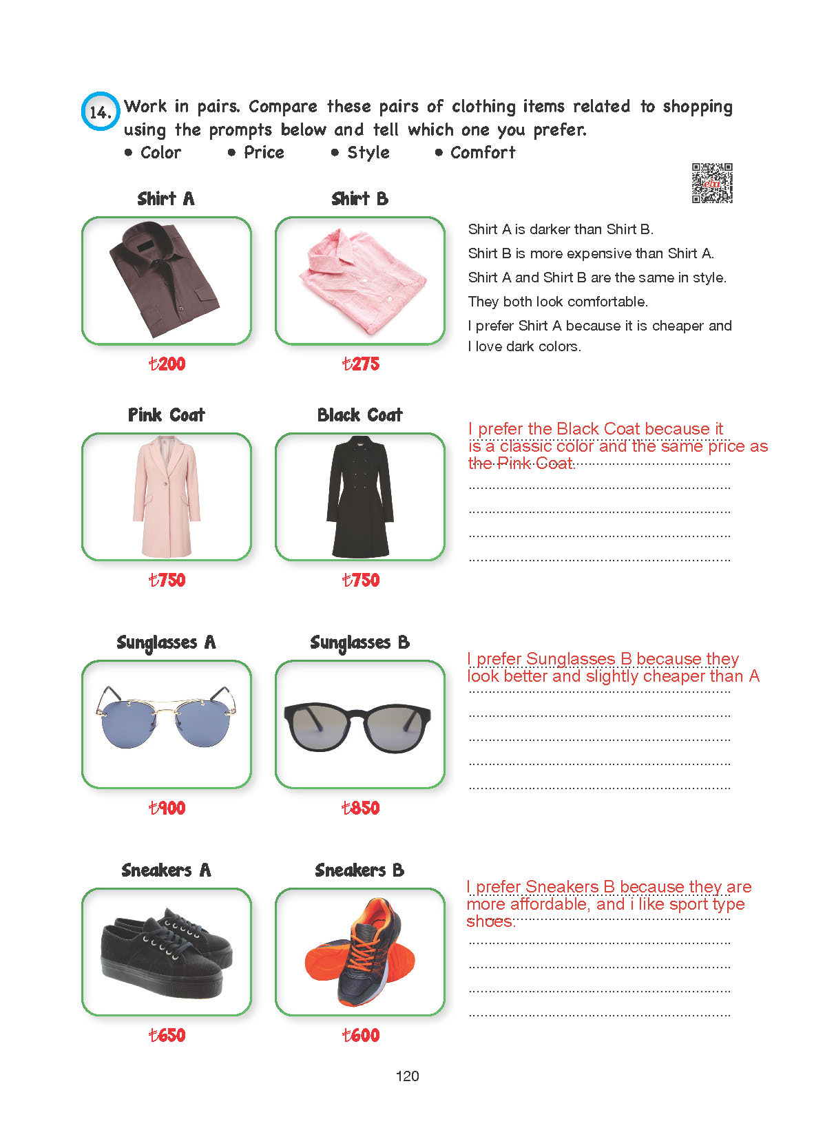 10. Sınıf Cem Yayınları İngilizce Ders Kitabı Sayfa 120 Cevapları