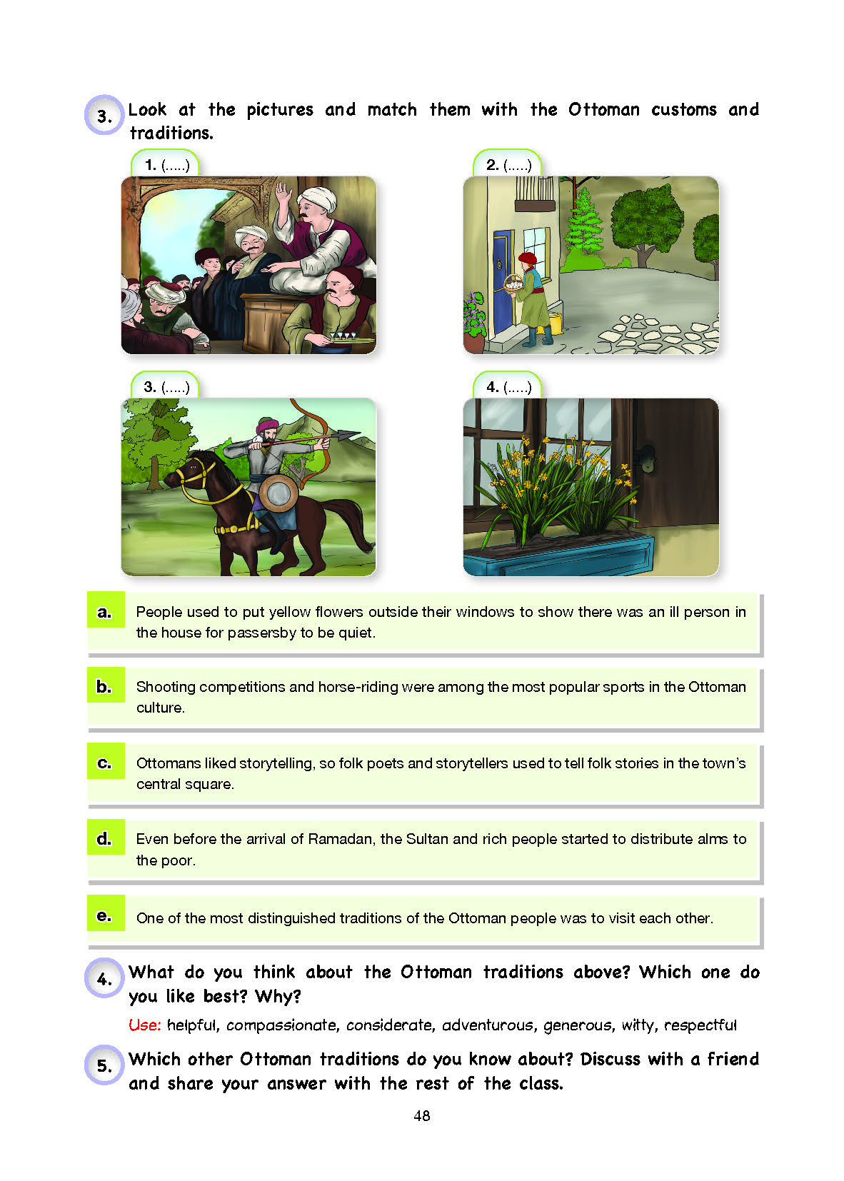 10. Sınıf Cem Yayınları İngilizce Ders Kitabı Sayfa 48 Cevapları