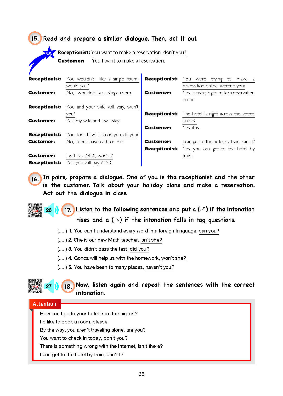 10. Sınıf Cem Yayınları İngilizce Ders Kitabı Sayfa 65 Cevapları