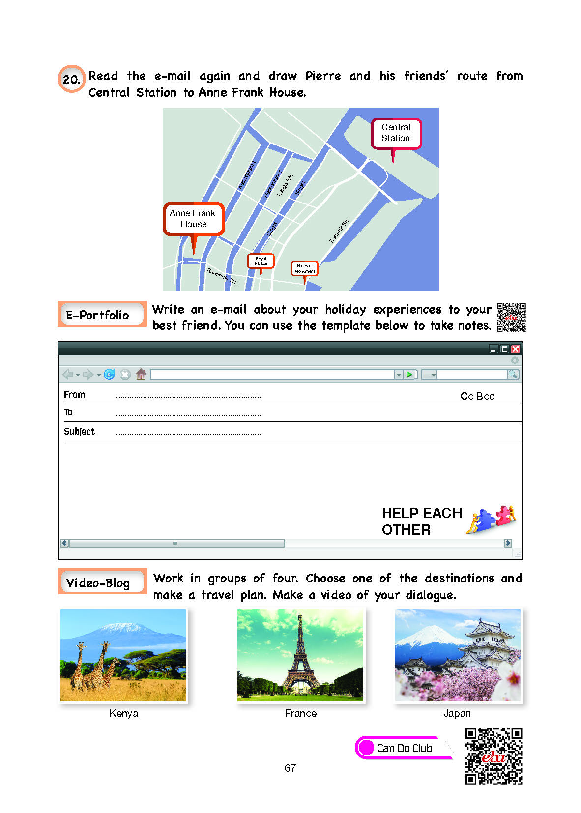 10. Sınıf Cem Yayınları İngilizce Ders Kitabı Sayfa 67 Cevapları