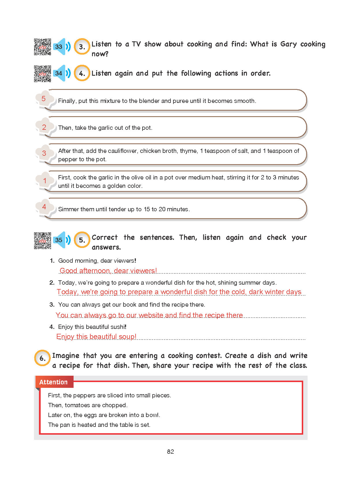 10. Sınıf Cem Yayınları İngilizce Ders Kitabı Sayfa 82 Cevapları