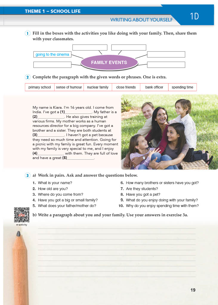 10. Sınıf Meb Yayınları Spice Up İngilizce Ders Kitabı Sayfa 19 Cevapları