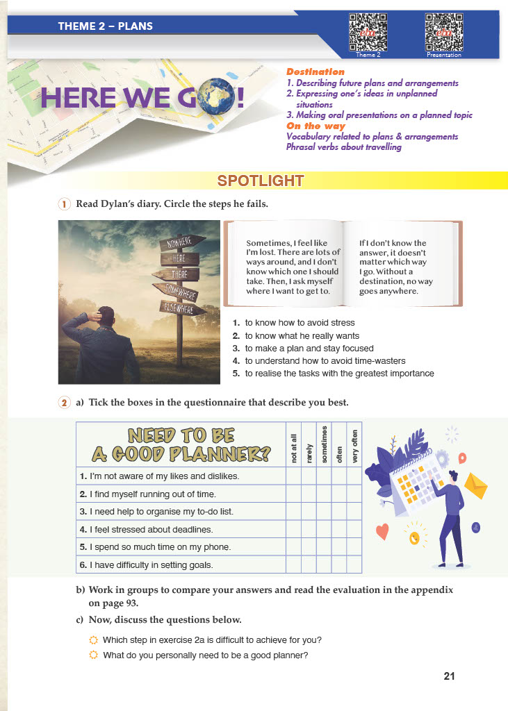 10. Sınıf Meb Yayınları Spice Up İngilizce Ders Kitabı Sayfa 21 Cevapları