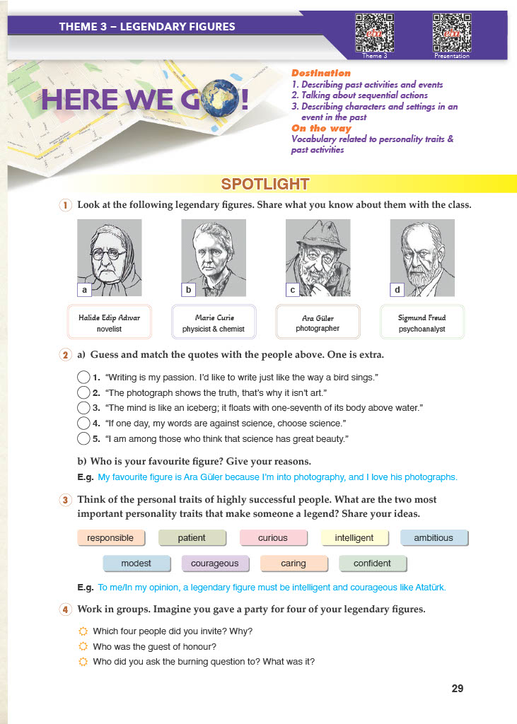 10. Sınıf Meb Yayınları Spice Up İngilizce Ders Kitabı Sayfa 29 Cevapları