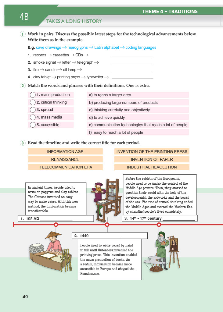 10. Sınıf Meb Yayınları Spice Up İngilizce Ders Kitabı Sayfa 40 Cevapları