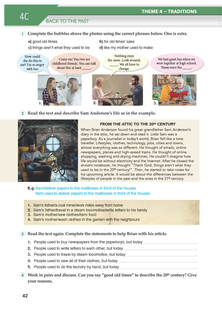 10. Sınıf Meb Yayınları Spice Up İngilizce Ders Kitabı Sayfa 42 Cevapları