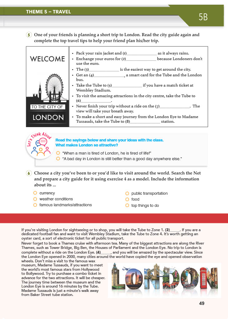 10. Sınıf Meb Yayınları Spice Up İngilizce Ders Kitabı Sayfa 49 Cevapları