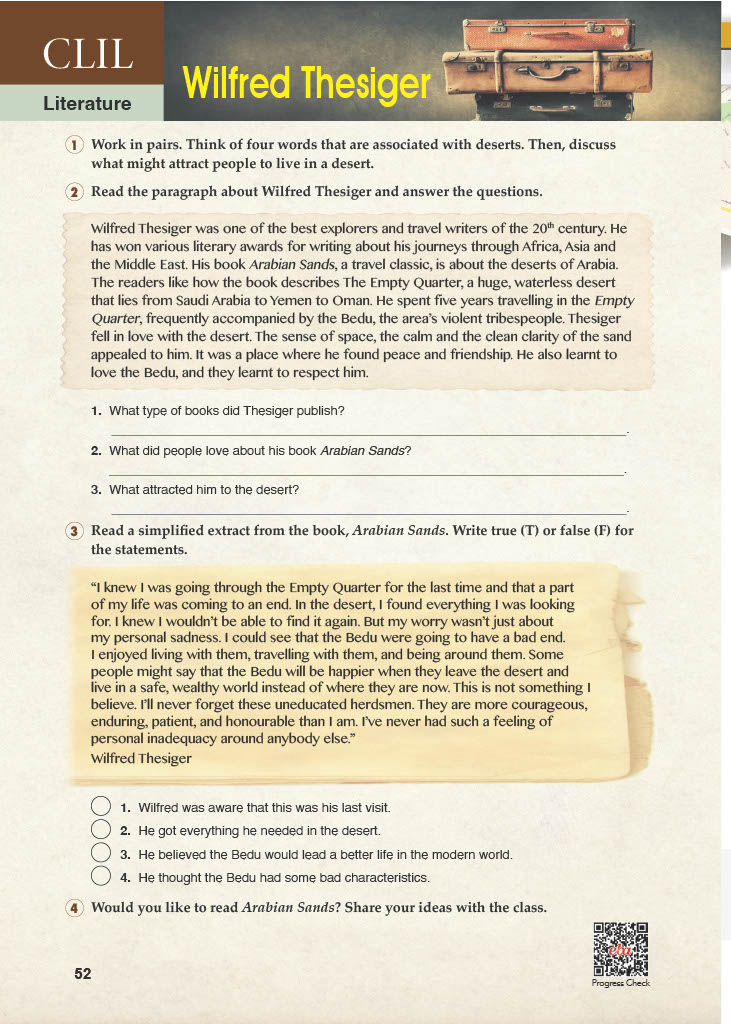 10. Sınıf Meb Yayınları Spice Up İngilizce Ders Kitabı Sayfa 52 Cevapları