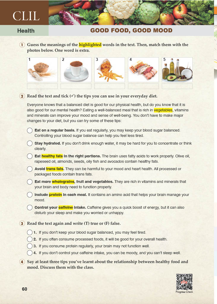 10. Sınıf Meb Yayınları Spice Up İngilizce Ders Kitabı Sayfa 60 Cevapları