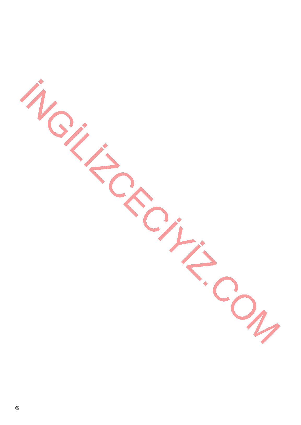 11. Sınıf Meb Yayınları Spice Up İngilizce Ders Kitabı Sayfa 06 Cevapları