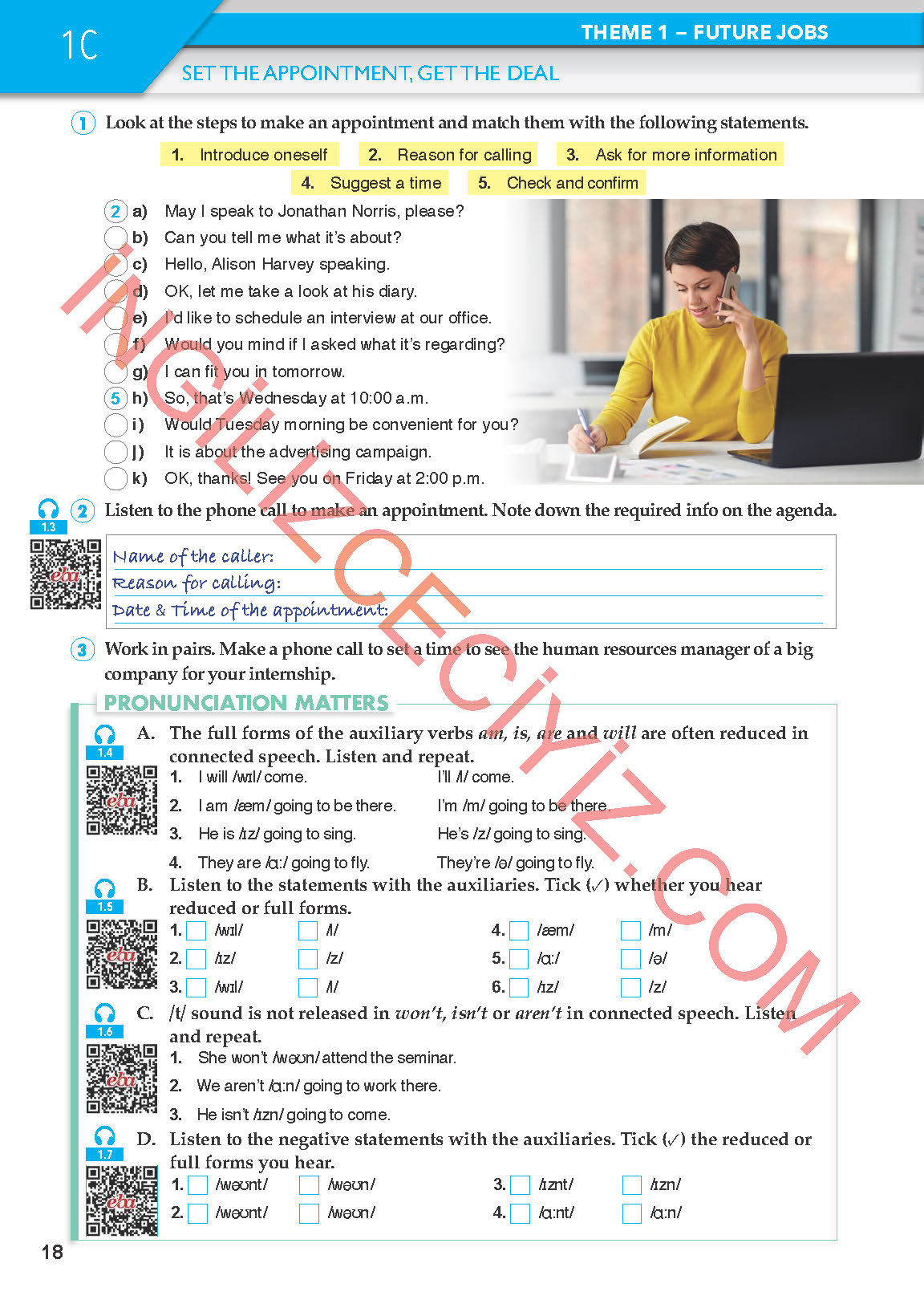 11. Sınıf Meb Yayınları Spice Up İngilizce Ders Kitabı Sayfa 18 Cevapları