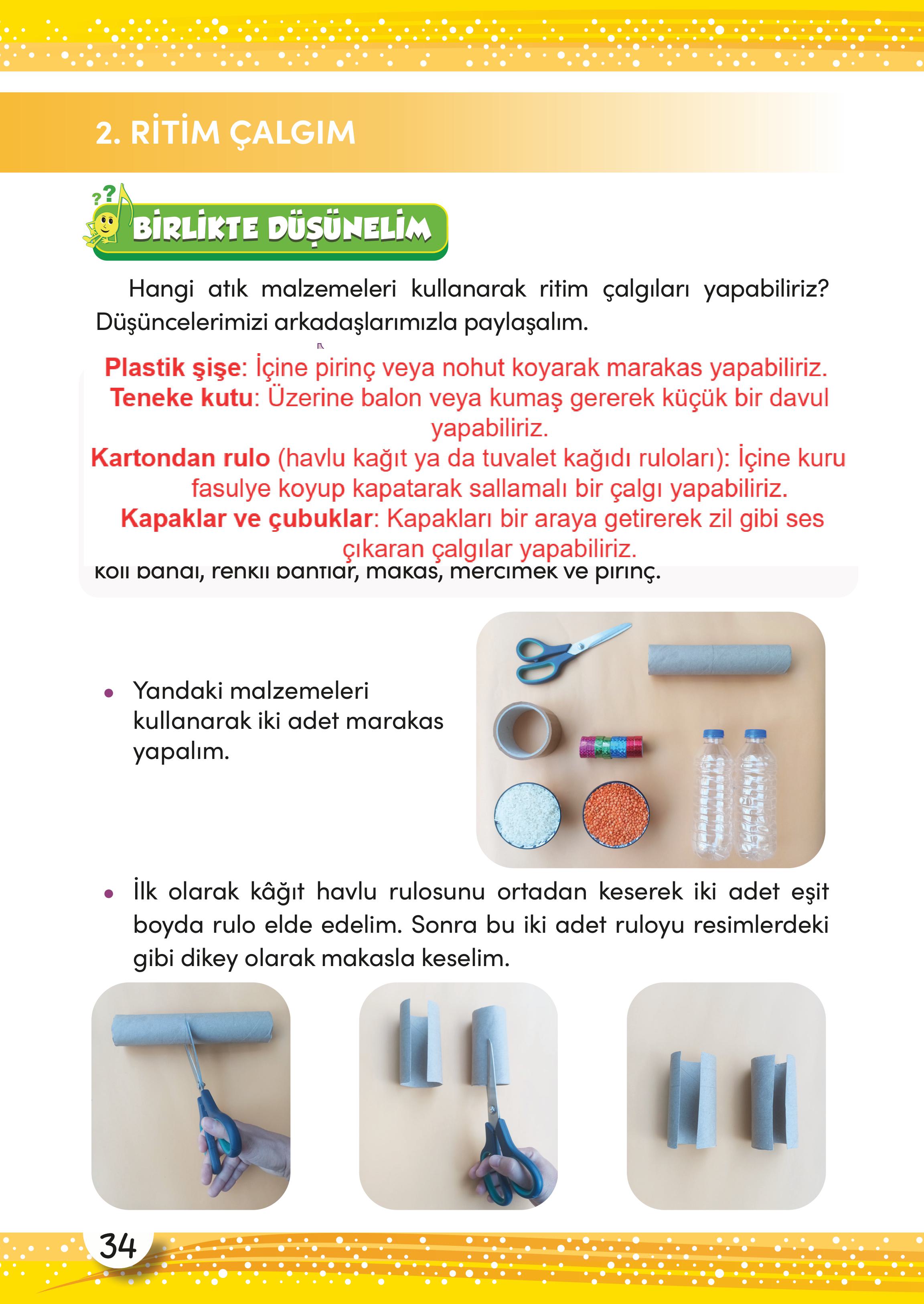 3. Sınıf Meb Yayınları Müzik Ders Kitabı Sayfa 35 Cevapları