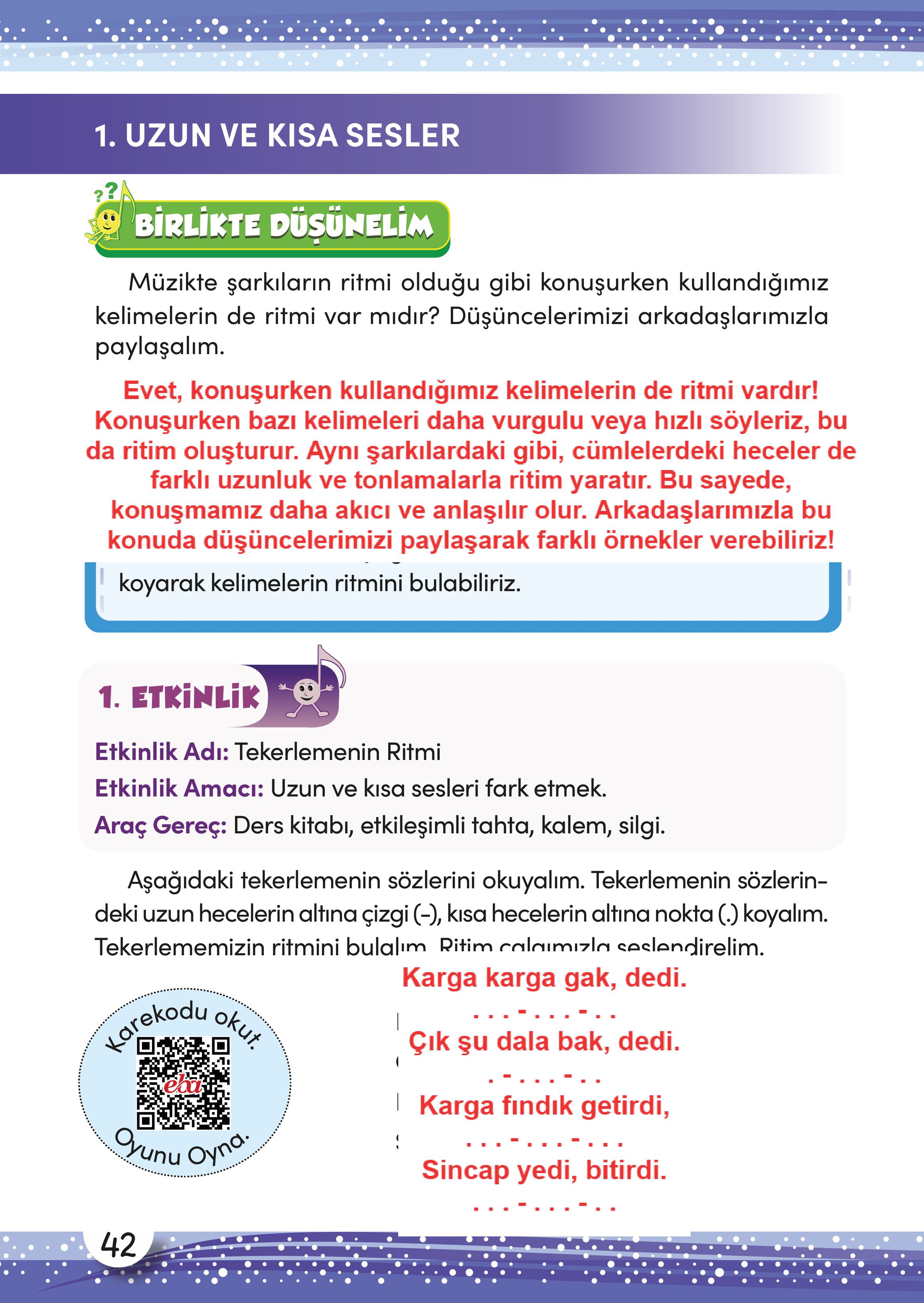 3. Sınıf Meb Yayınları Müzik Ders Kitabı Sayfa 43 Cevapları 3. Sınıf Meb Yayınları Müzik Ders Kitabı Sayfa 43 Cevapları