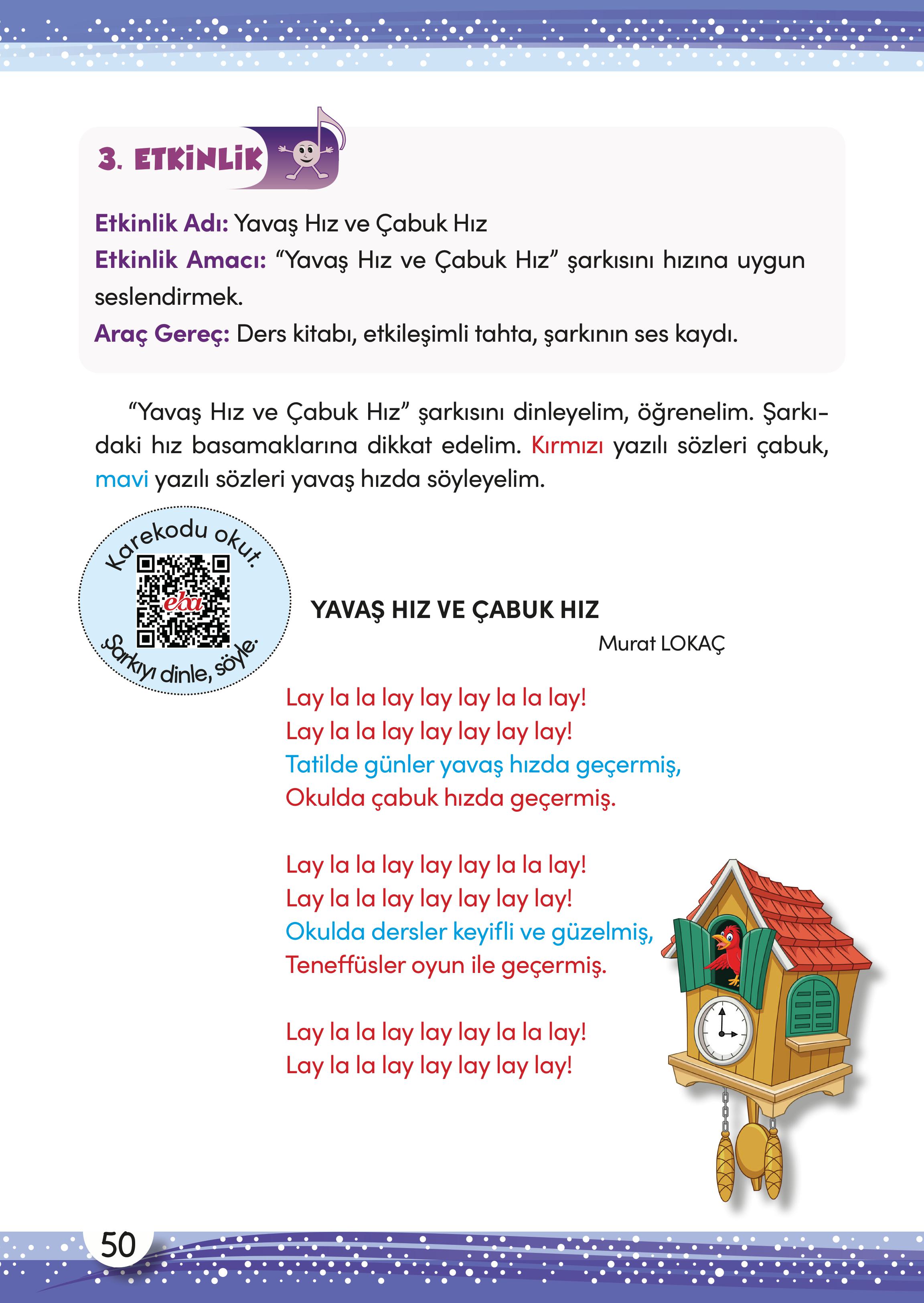 3. Sınıf Meb Yayınları Müzik Ders Kitabı Sayfa 51 Cevapları 3. Sınıf Meb Yayınları Müzik Ders Kitabı Sayfa 51 Cevapları