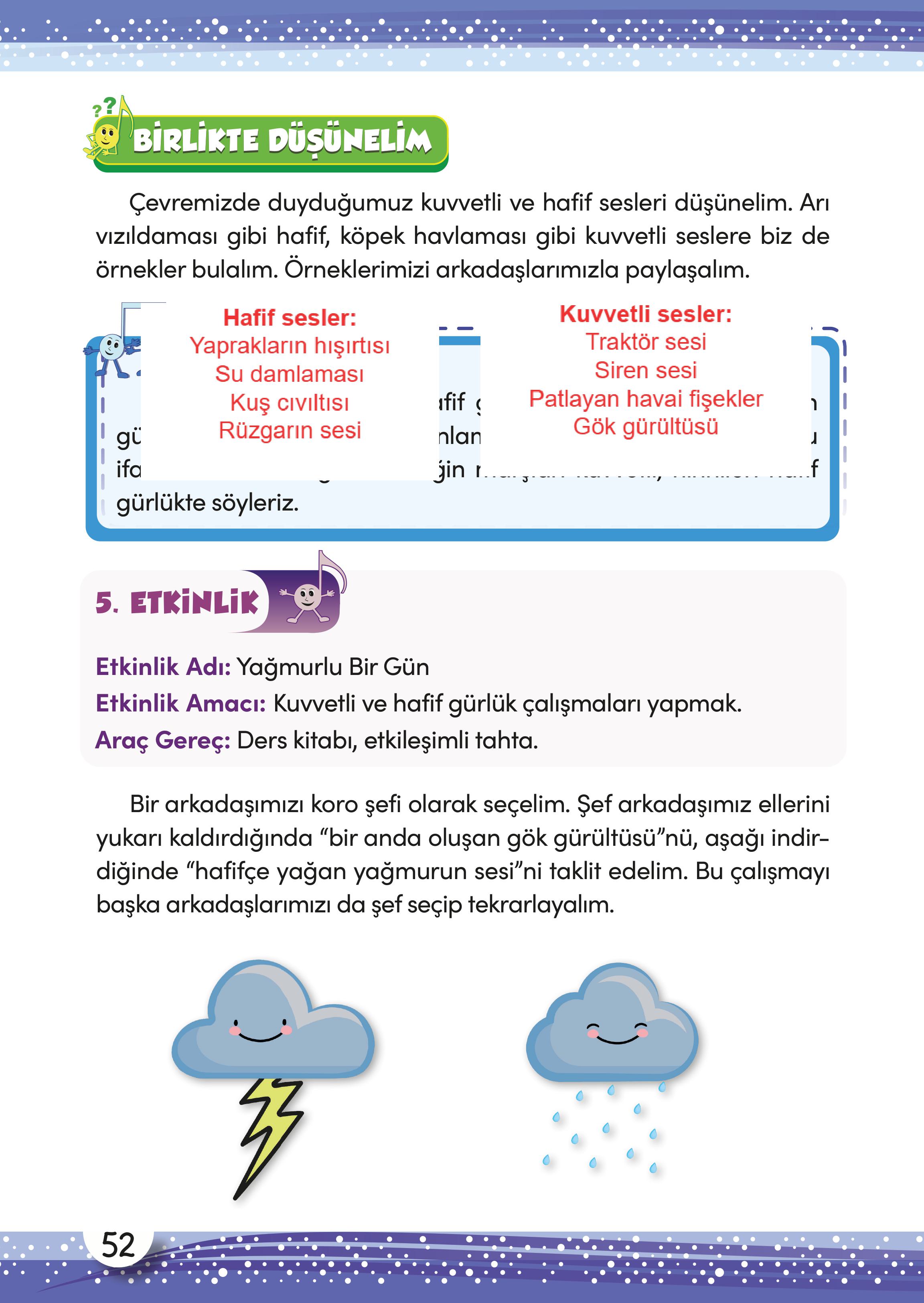 3. Sınıf Meb Yayınları Müzik Ders Kitabı Sayfa 53 Cevapları
