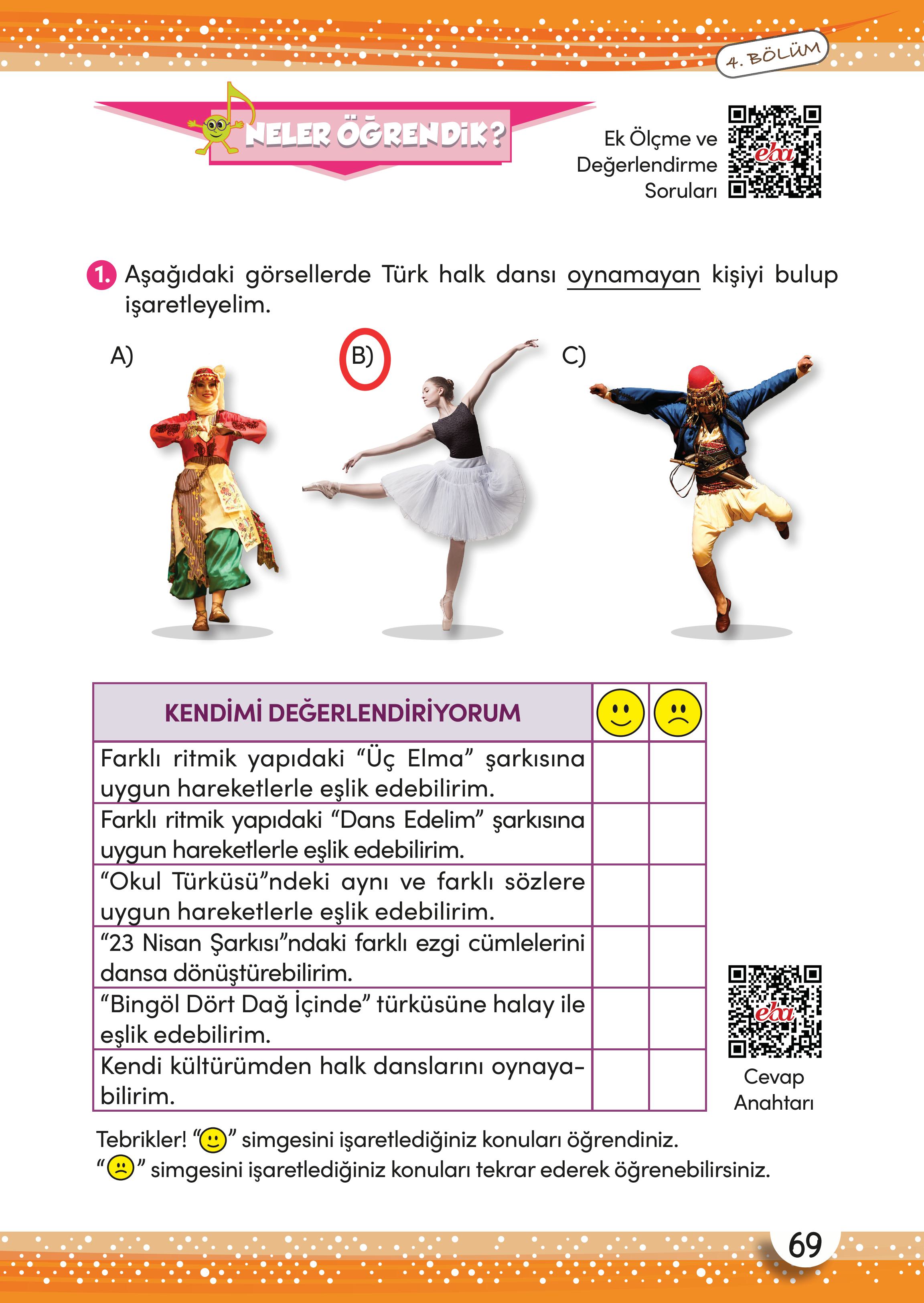 3. Sınıf Meb Yayınları Müzik Ders Kitabı Sayfa 70 Cevapları 3. Sınıf Meb Yayınları Müzik Ders Kitabı Sayfa 70 Cevapları