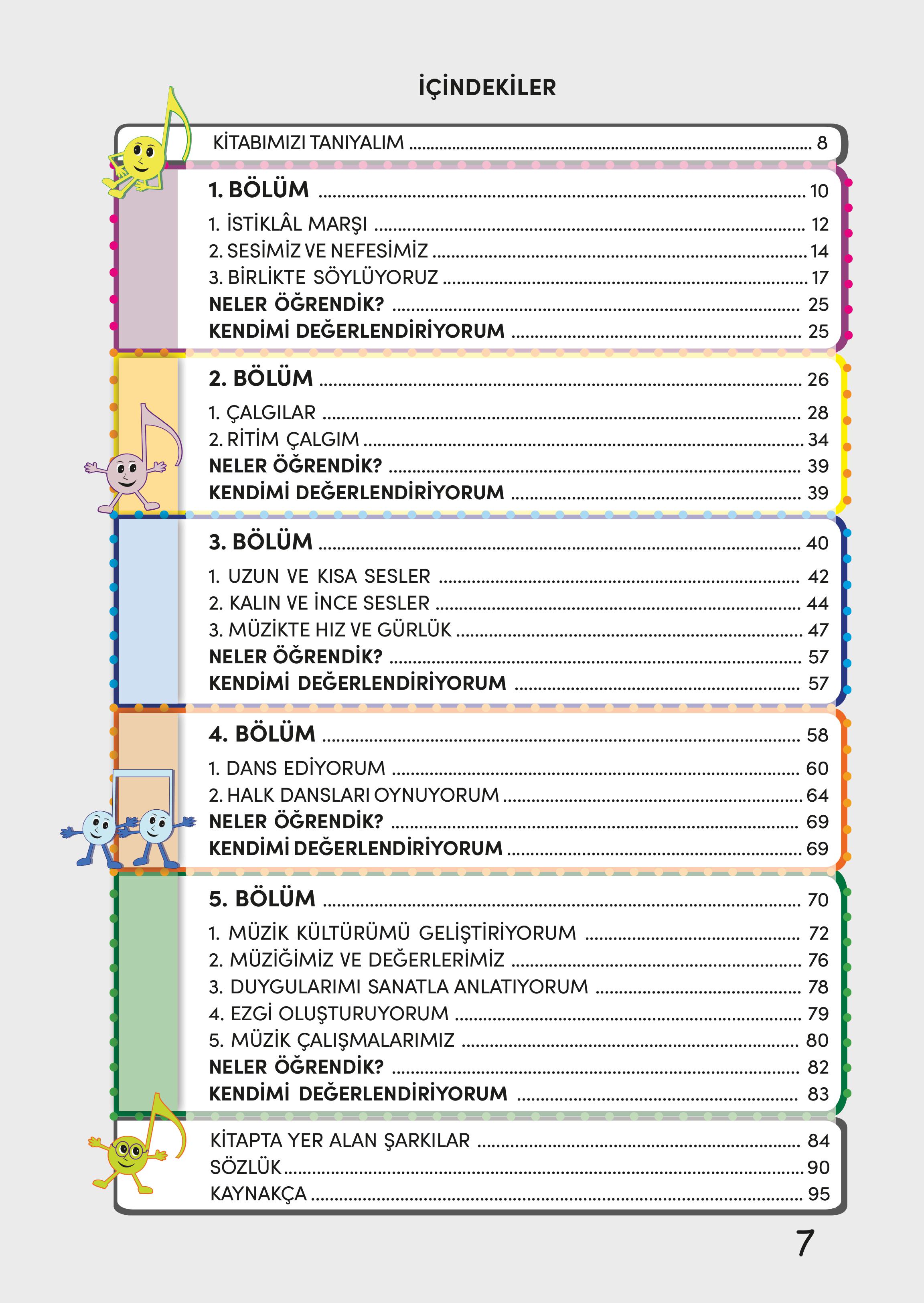 3. Sınıf Meb Yayınları Müzik Ders Kitabı Sayfa 8 Cevapları