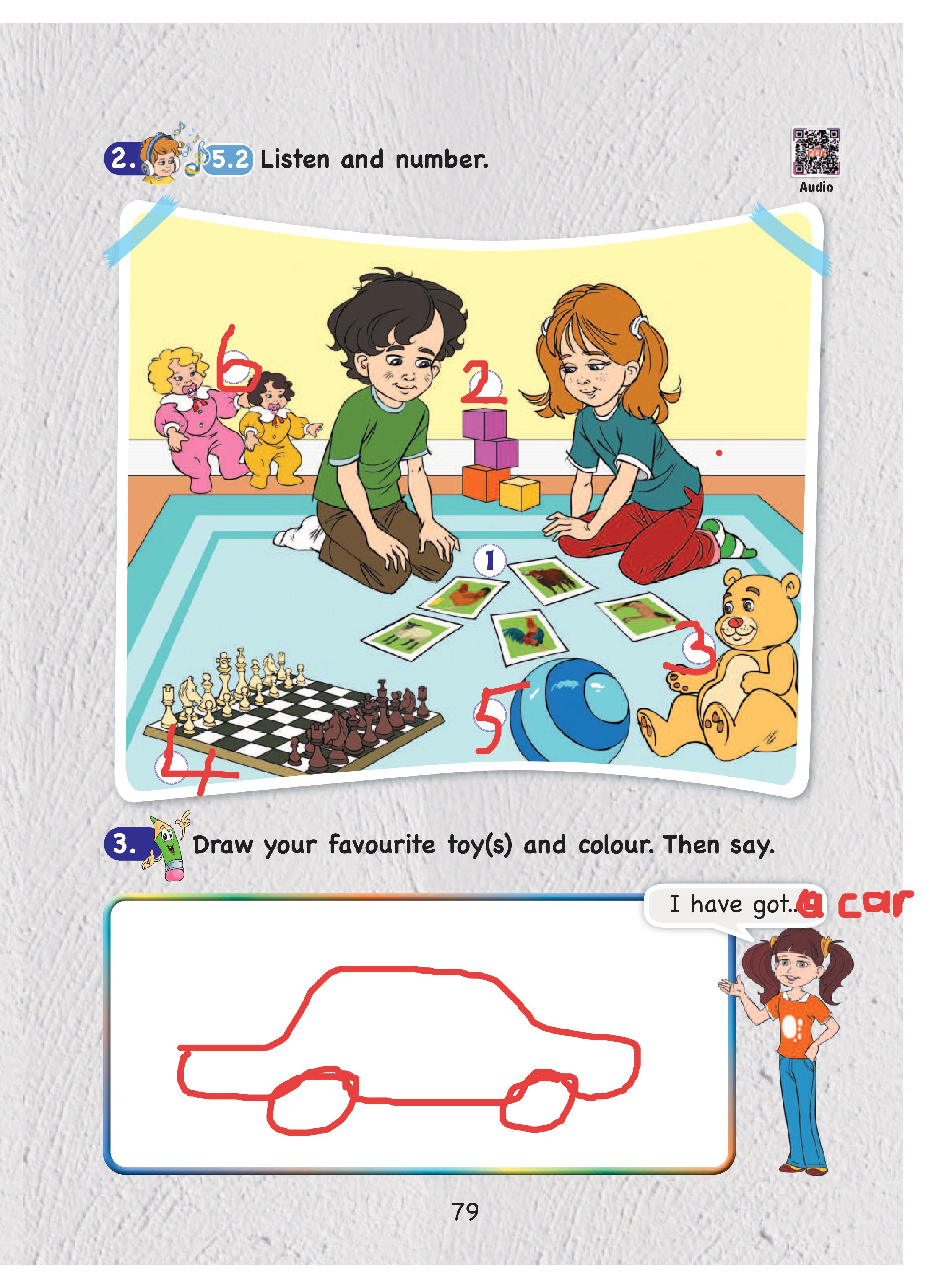 3. Sınıf Sdr Dikey Yayınları İngilizce Ders Kitabı Sayfa 79 Cevapları