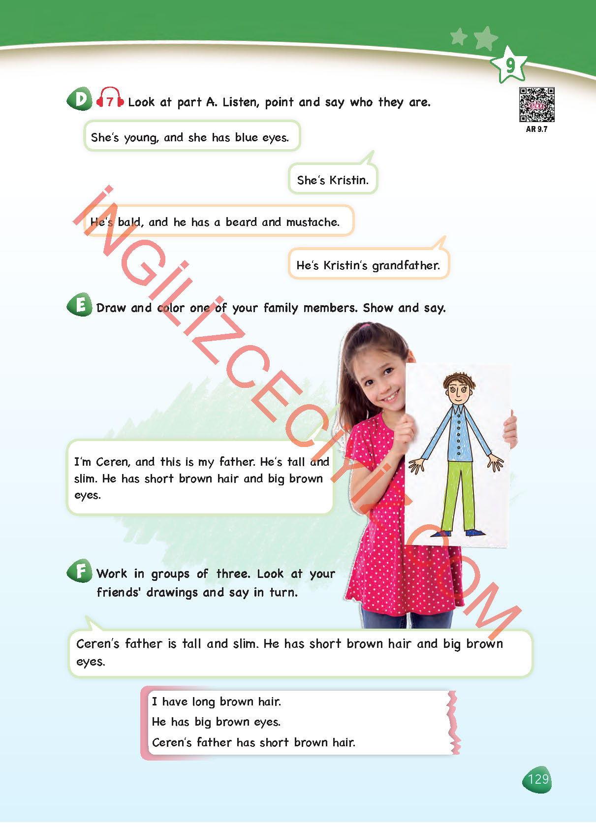 4. Sınıf Sdr Dikey Yayınları İngilizce Ders Kitabı Sayfa 129 Cevapları