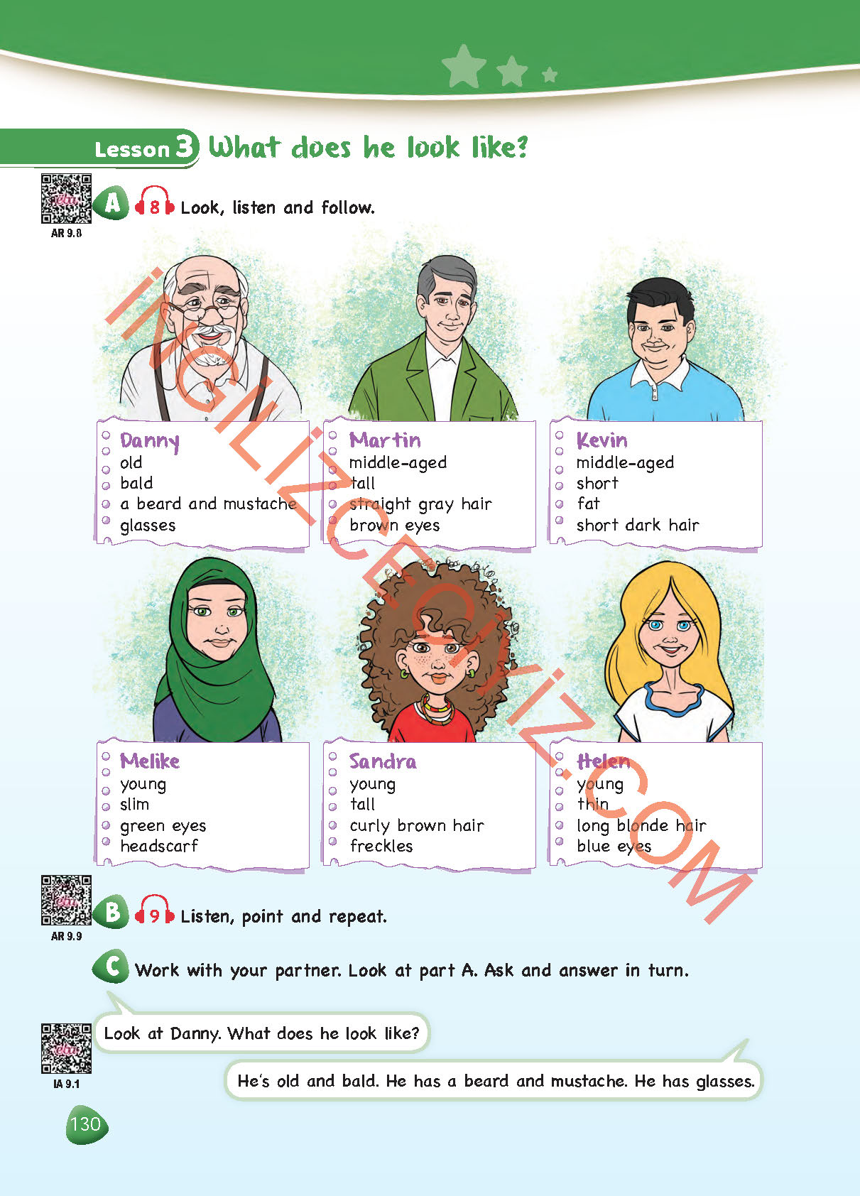 4. Sınıf Sdr Dikey Yayınları İngilizce Ders Kitabı Sayfa 130 Cevapları