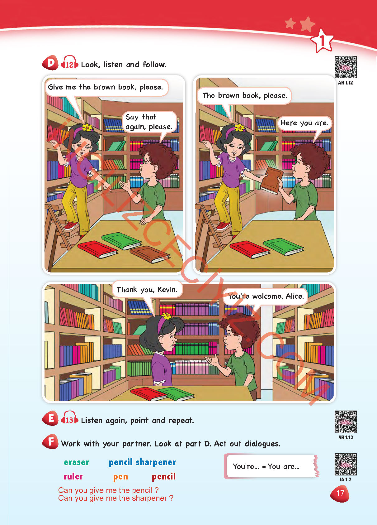 4. Sınıf Sdr Dikey Yayınları İngilizce Ders Kitabı Sayfa 17 Cevapları