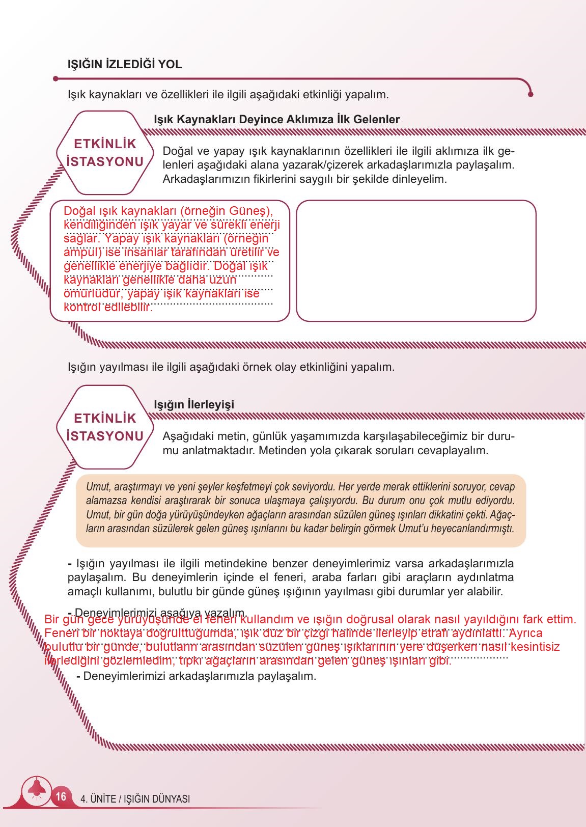 5. Sınıf Meb Yayınları 2. Kitap Fen Bilimleri Ders Kitabı Sayfa 16 Cevapları 5. Sınıf Meb Yayınları 2. Kitap Fen Bilimleri Ders Kitabı Sayfa 16 Cevapları